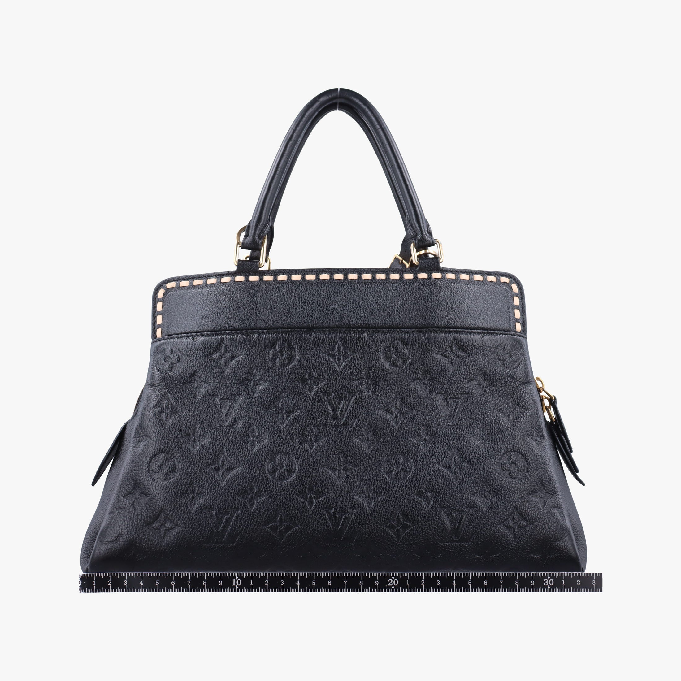 Pre-owned Louis Vuitton Vosges Empreinte MM Noir Monogram Empreinte M41491 shoulderbag | stylenewstar