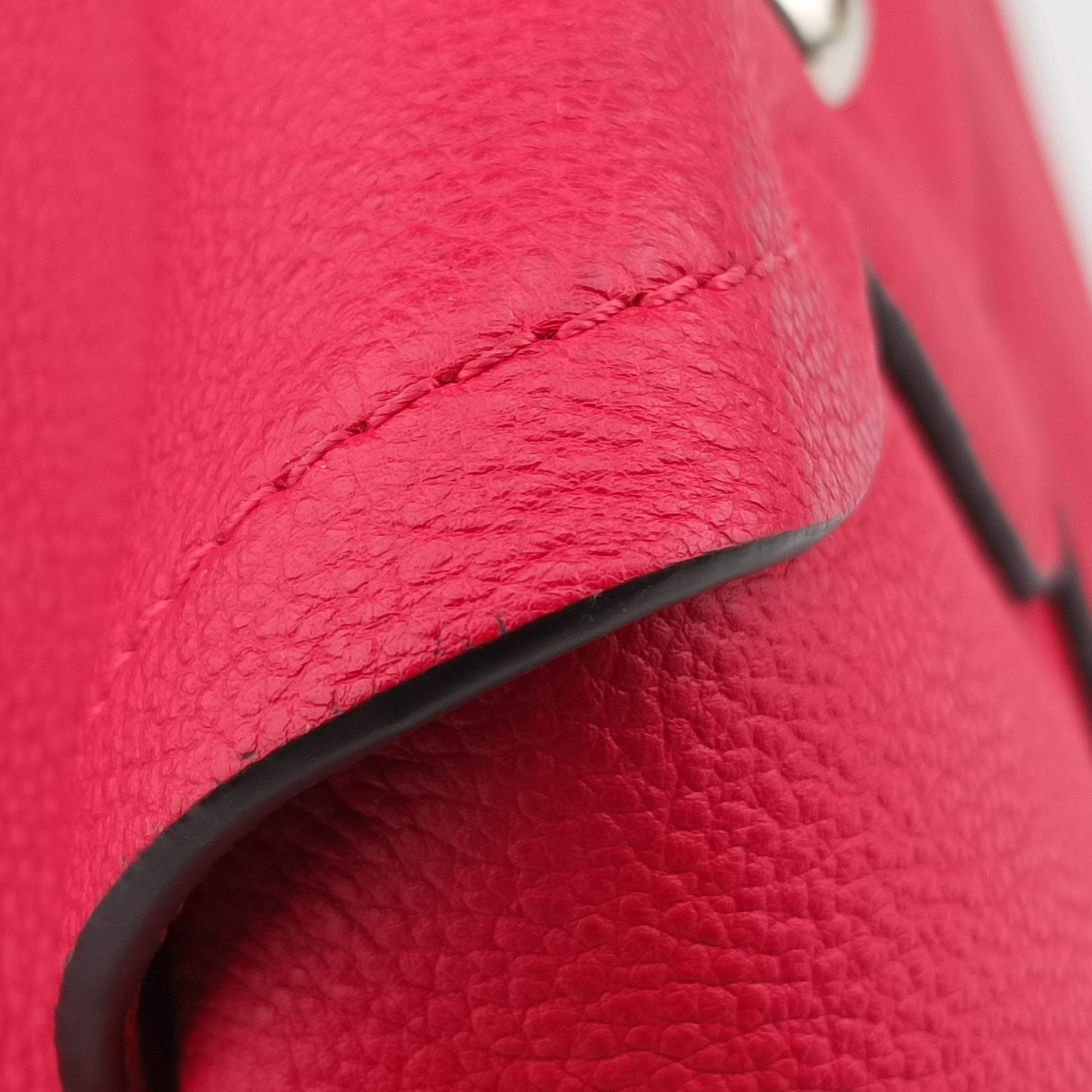 Pre-owned Louis Vuitton Tournon Rubis Taurillon Hobo Ruby Leather M50327 handbag | stylenewstar