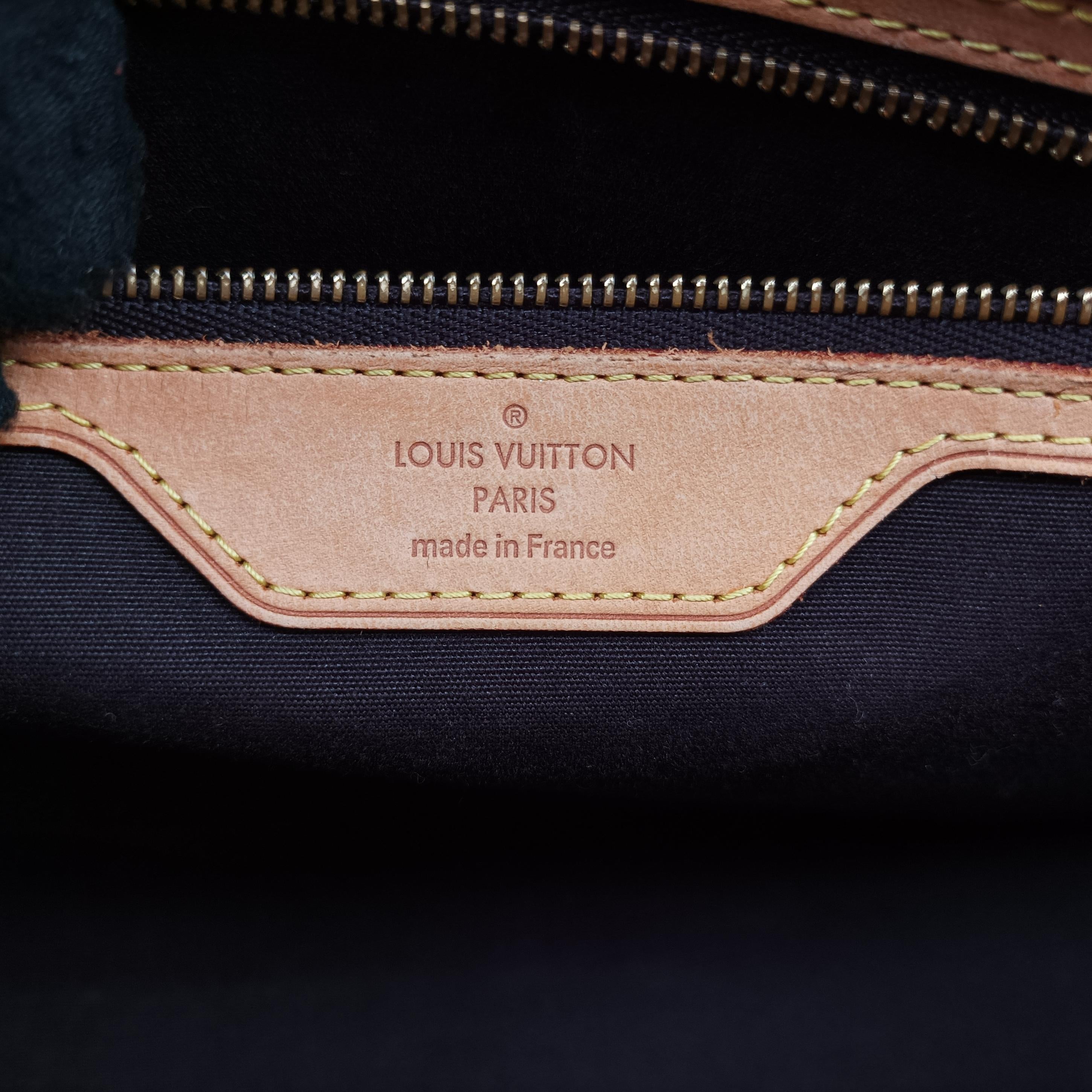 Pre-owned Louis Vuitton Brea MM Amarante Vernis M91619 shoulderbag | stylenewstar