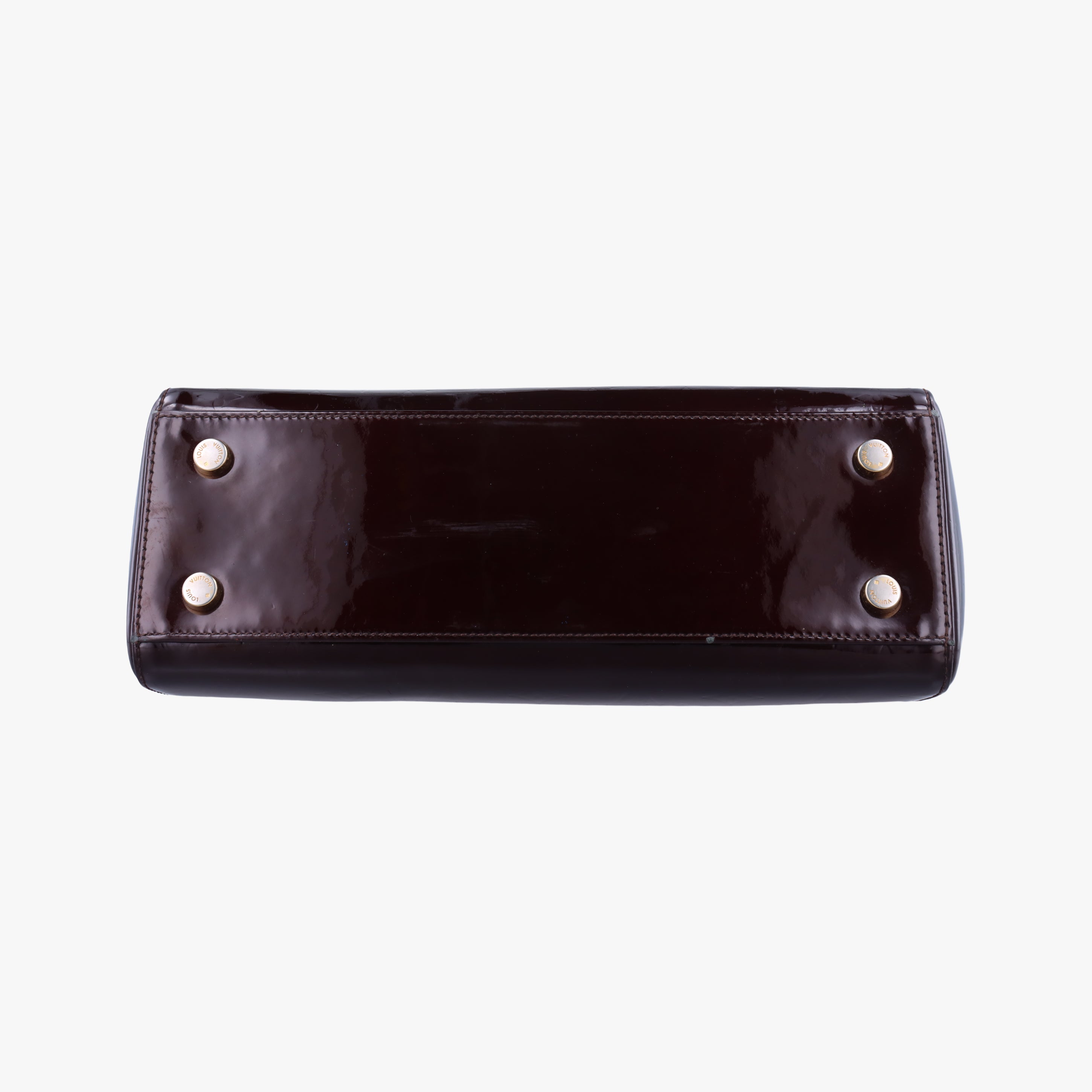 Pre-owned Louis Vuitton Brea MM Amarante Vernis M91619 shoulderbag | stylenewstar