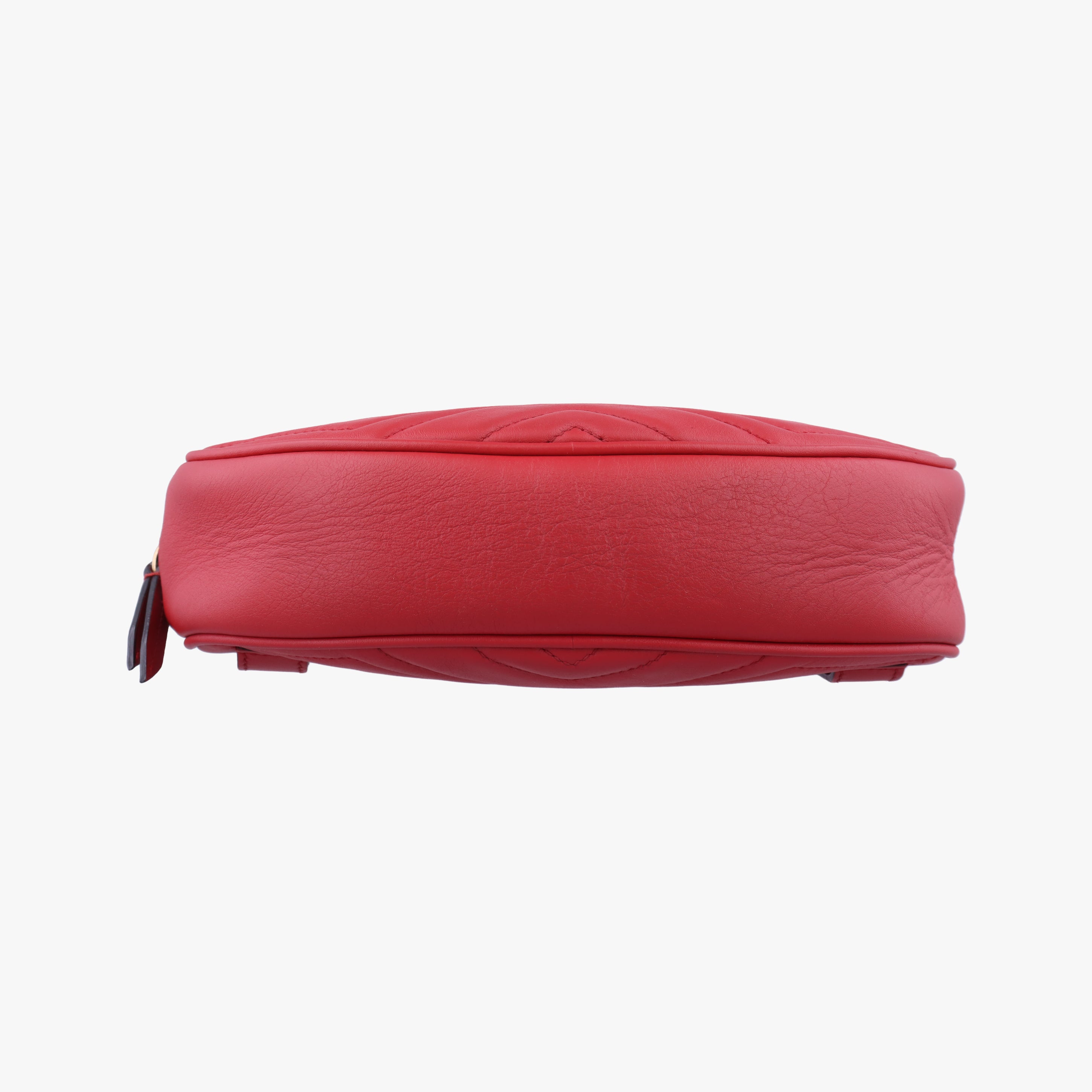 Vintage Gucci GG Marmont Red Leather 491294 bum bag/waist bag | stylenewstar