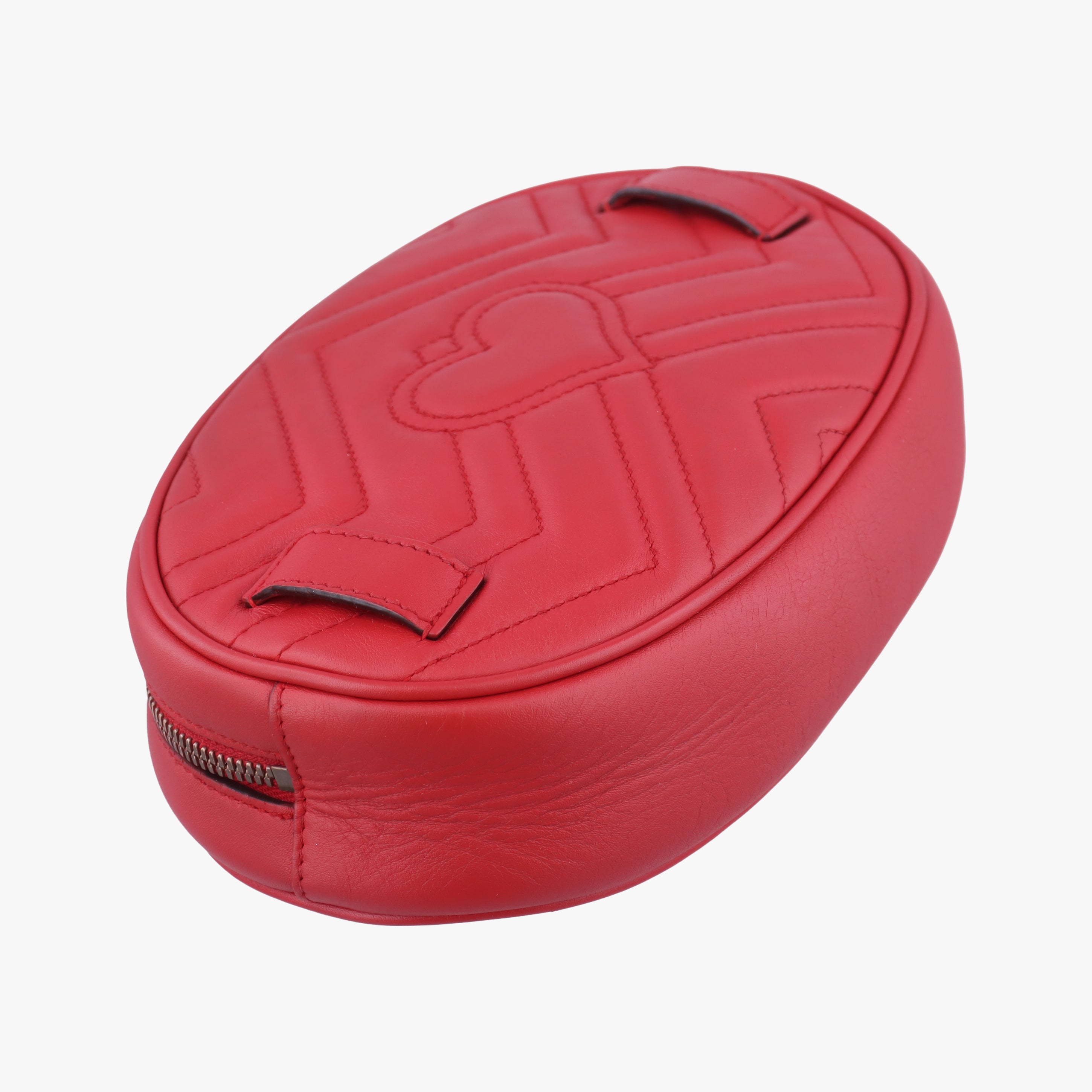Vintage Gucci GG Marmont Red Leather 491294 bum bag/waist bag | stylenewstar