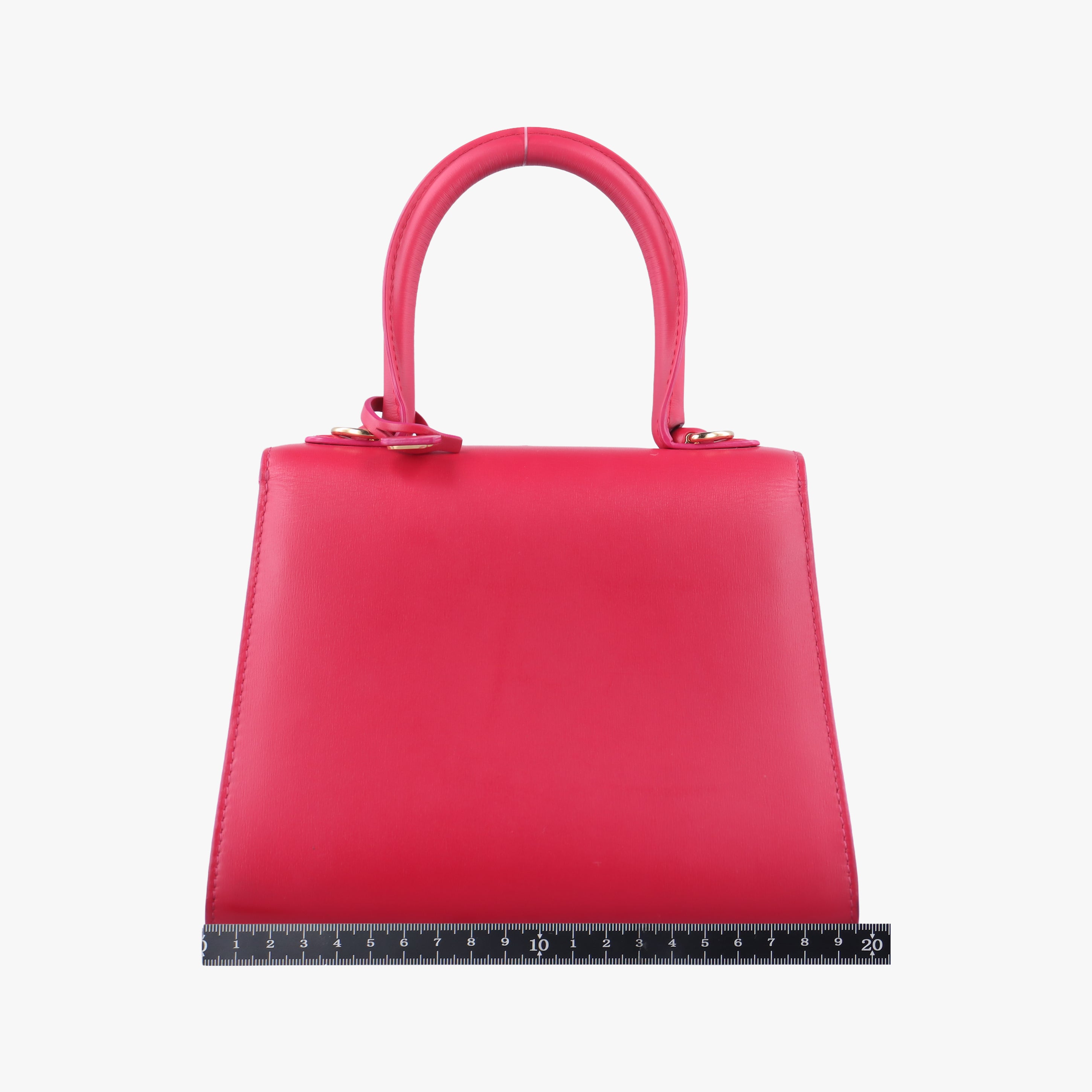 Vintage Delvaux Brillant Mini Red leather  handbag | stylenewstar