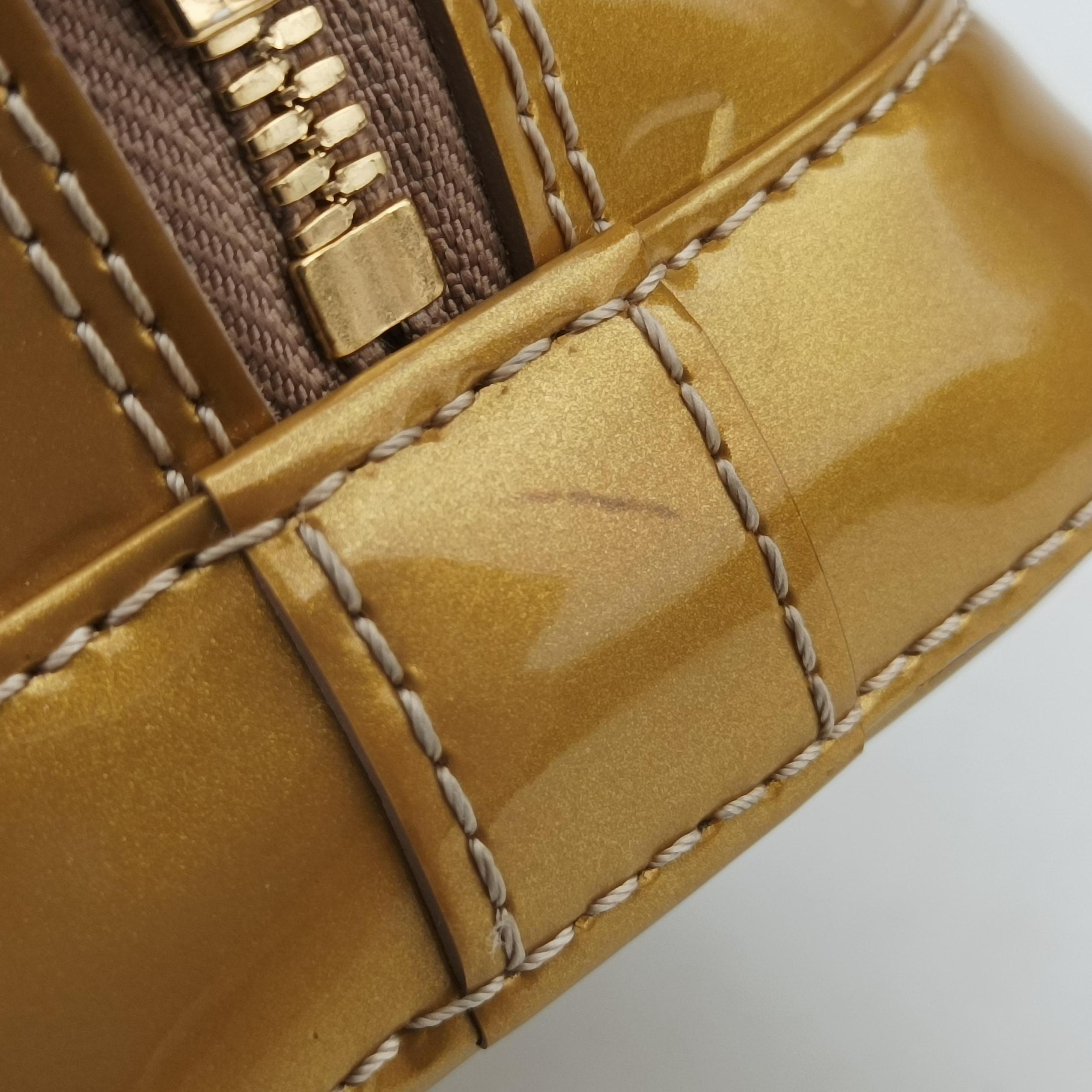 Vintage Louis Vuitton Alma BB Beige Poudre Vernis M91752 shoulderbag | stylenewstar