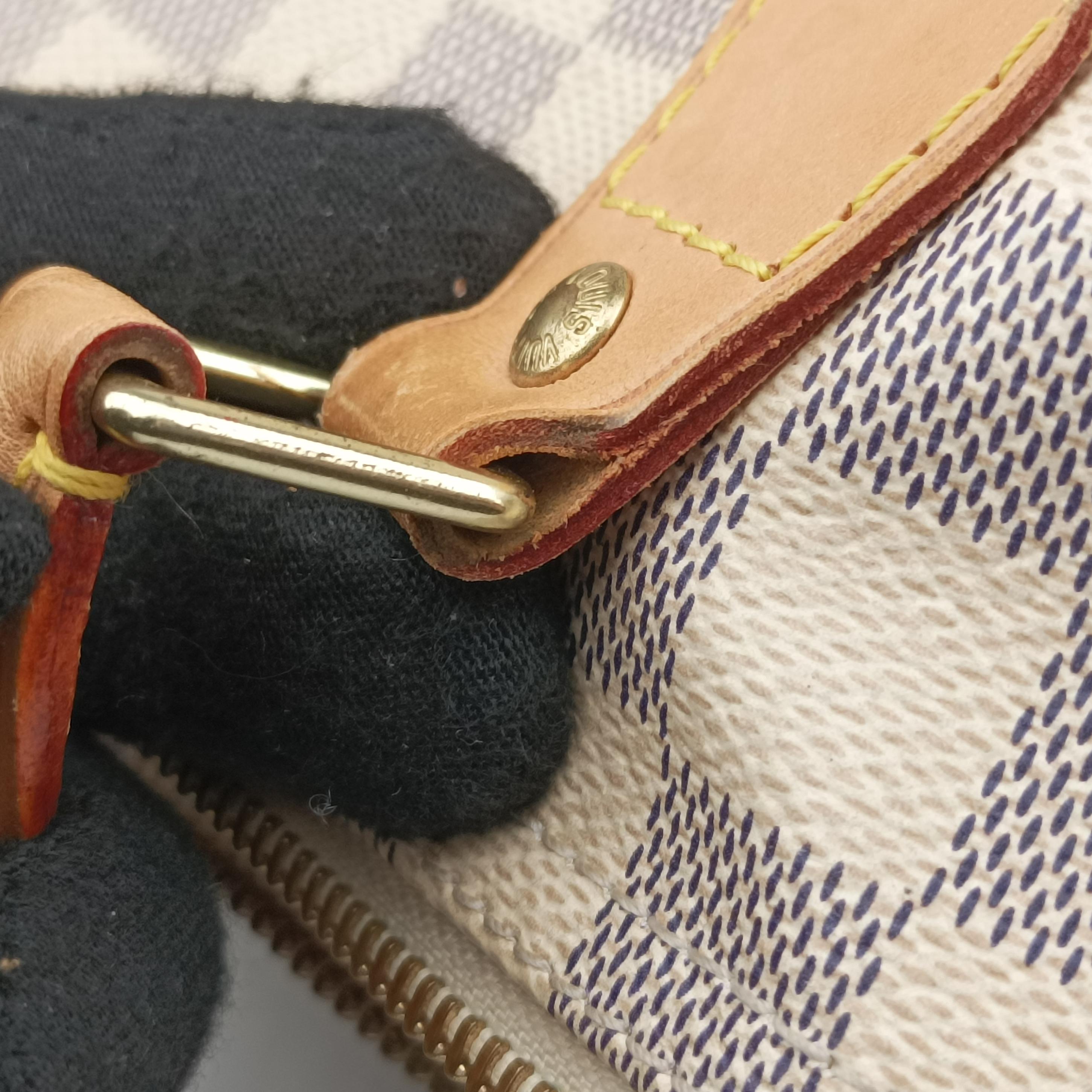 Secondhand Louis Vuitton Speedy 30 AZUR Damier Canvas N41533 handbag | stylenewstar