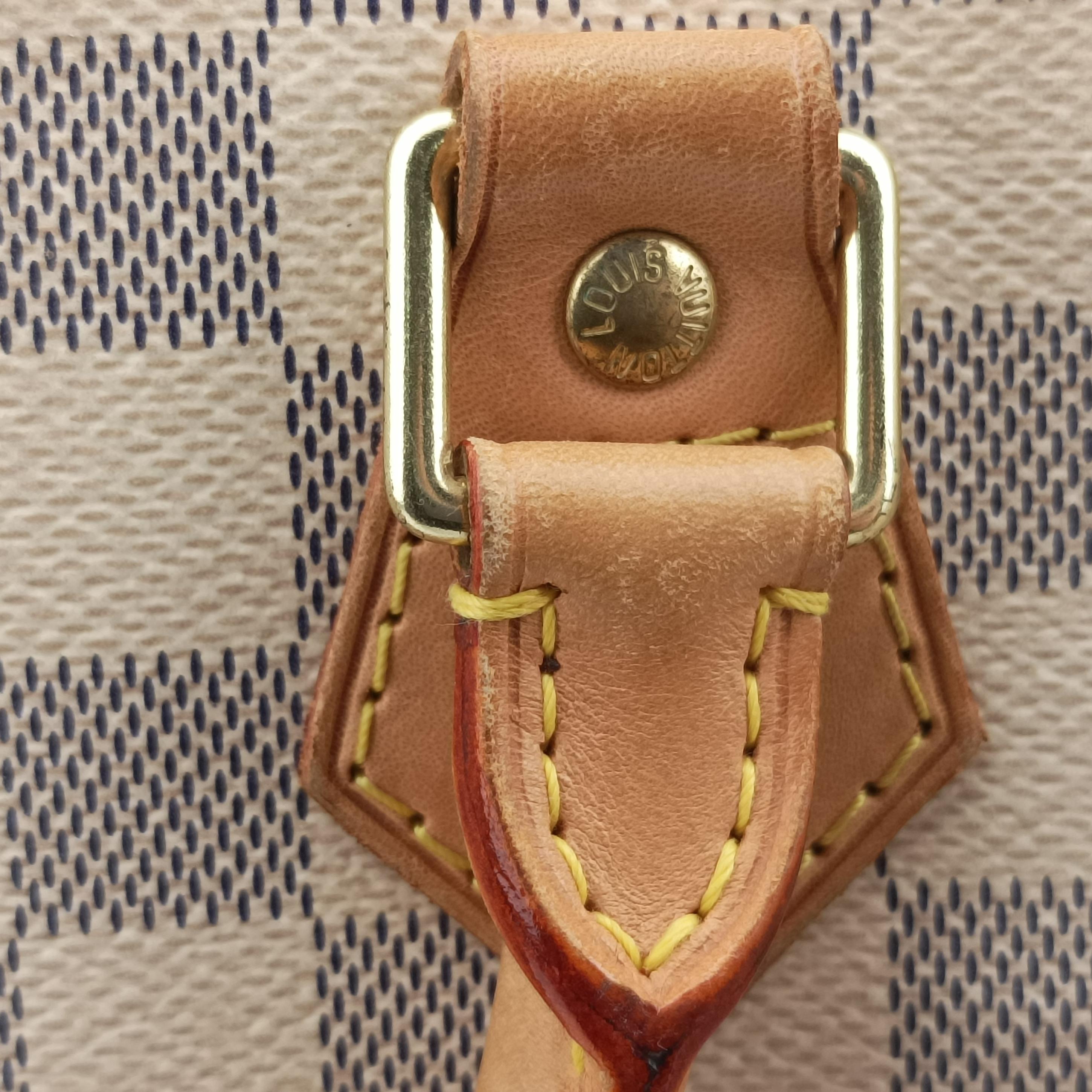 Secondhand Louis Vuitton Speedy 30 AZUR Damier Canvas N41533 handbag | stylenewstar