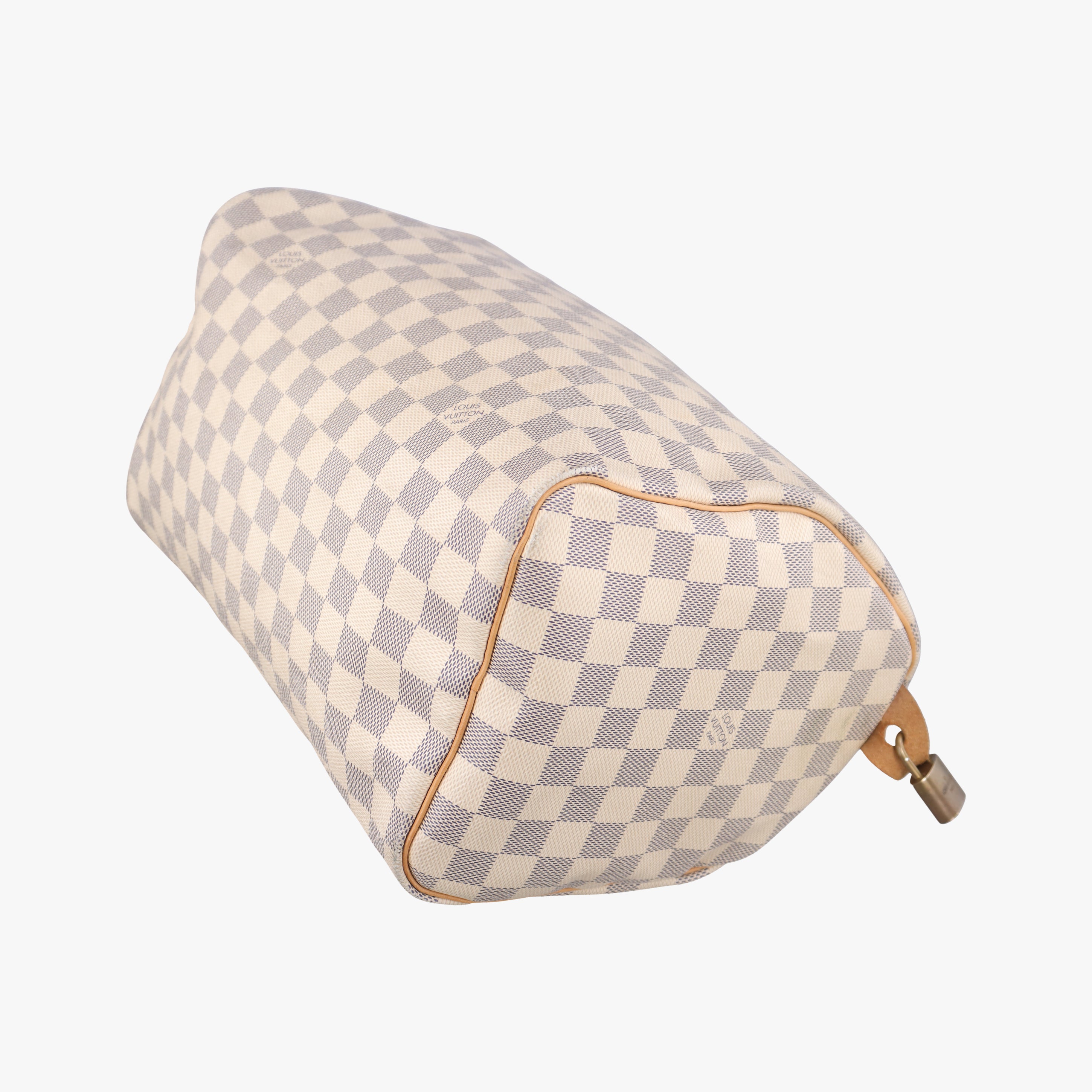 Secondhand Louis Vuitton Speedy 30 AZUR Damier Canvas N41533 handbag | stylenewstar