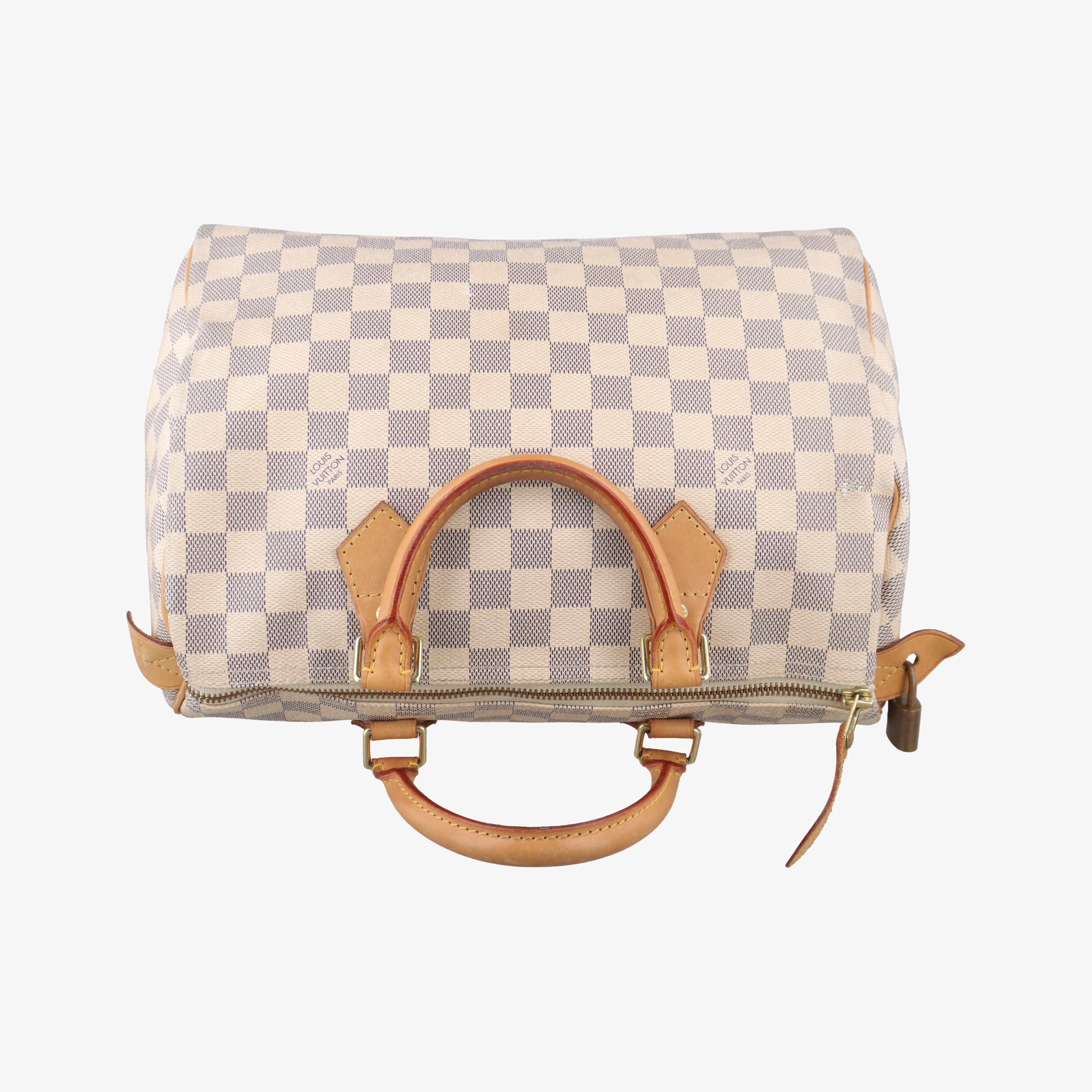 Secondhand Louis Vuitton Speedy 30 AZUR Damier Canvas N41533 handbag | stylenewstar