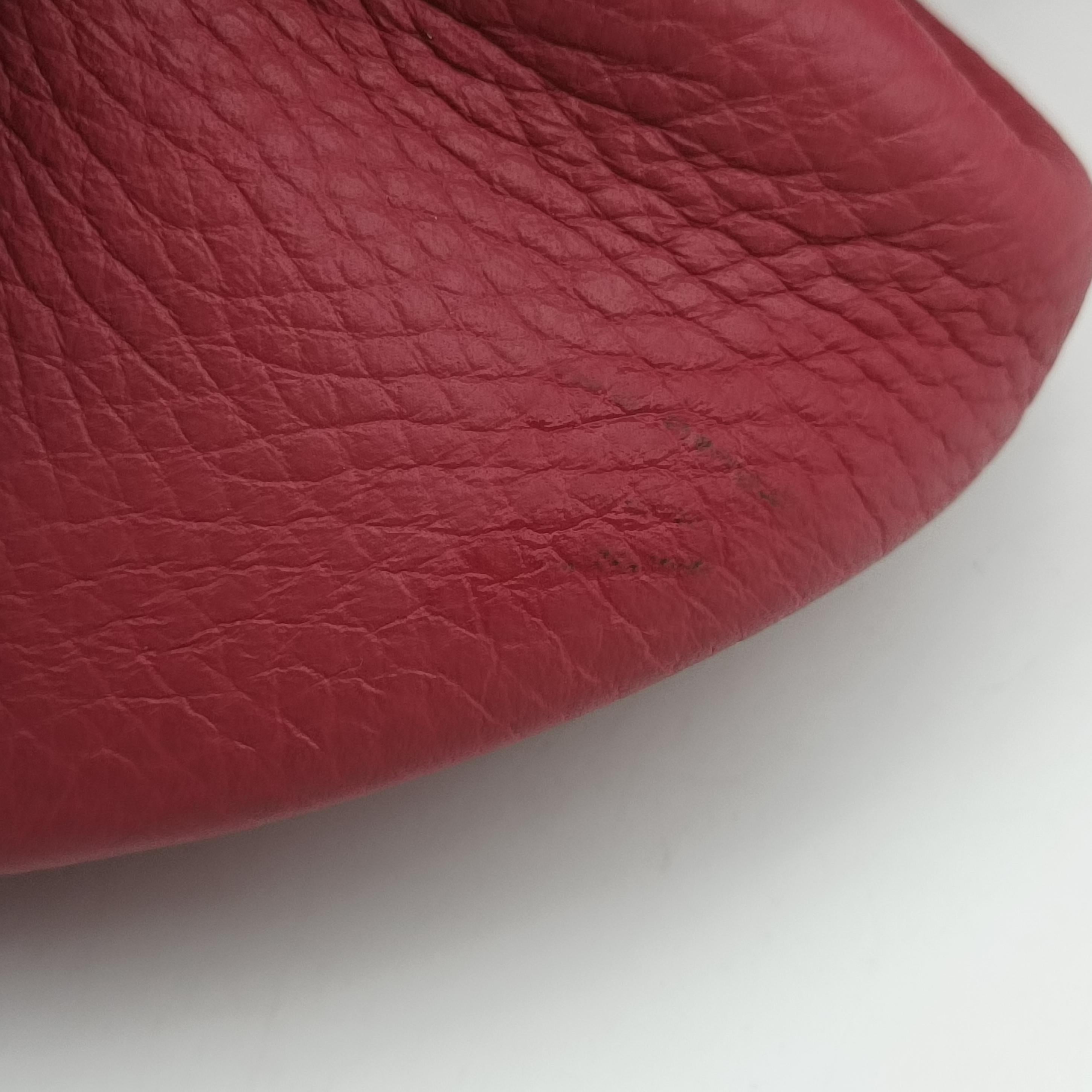 Pre-owned Hermes Sac Good News GM Burgundy Leather  shoulderbag | stylenewstar