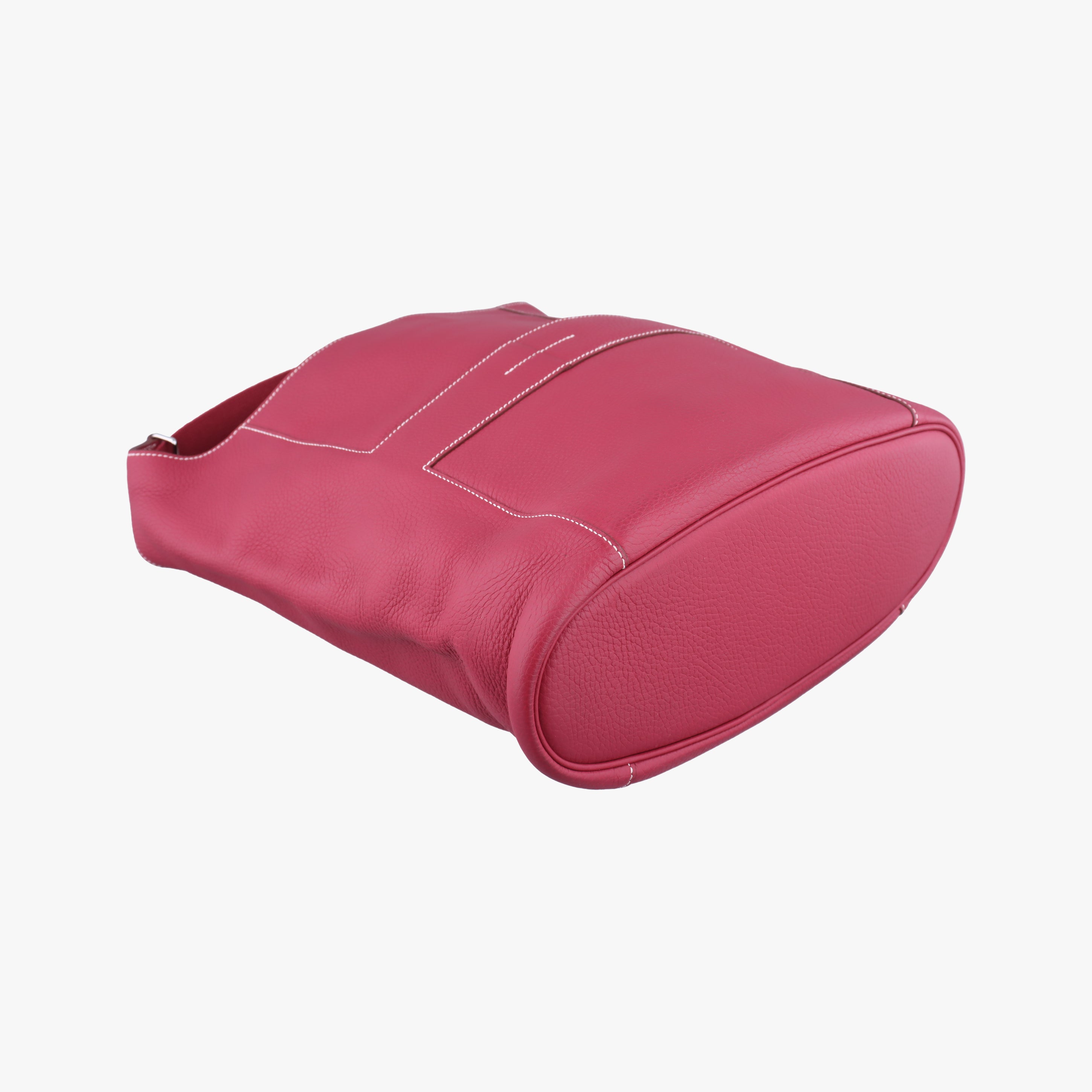 Pre-owned Hermes Sac Good News GM Burgundy Leather  shoulderbag | stylenewstar