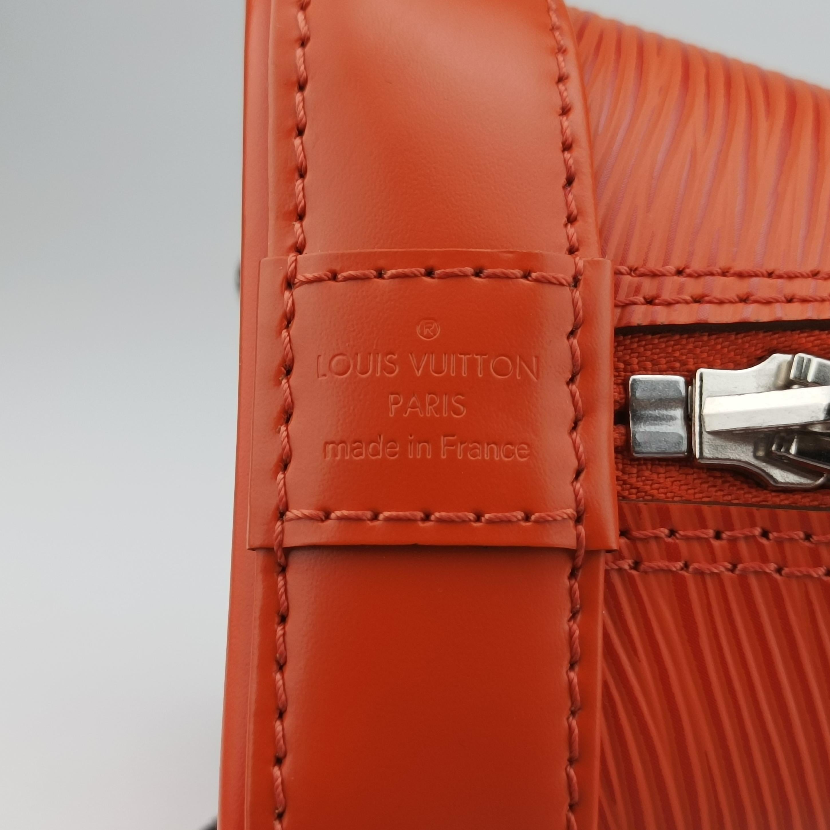 Pre-owned Louis Vuitton Alma BB PIMENT Epi M40854 shoulderbag | stylenewstar