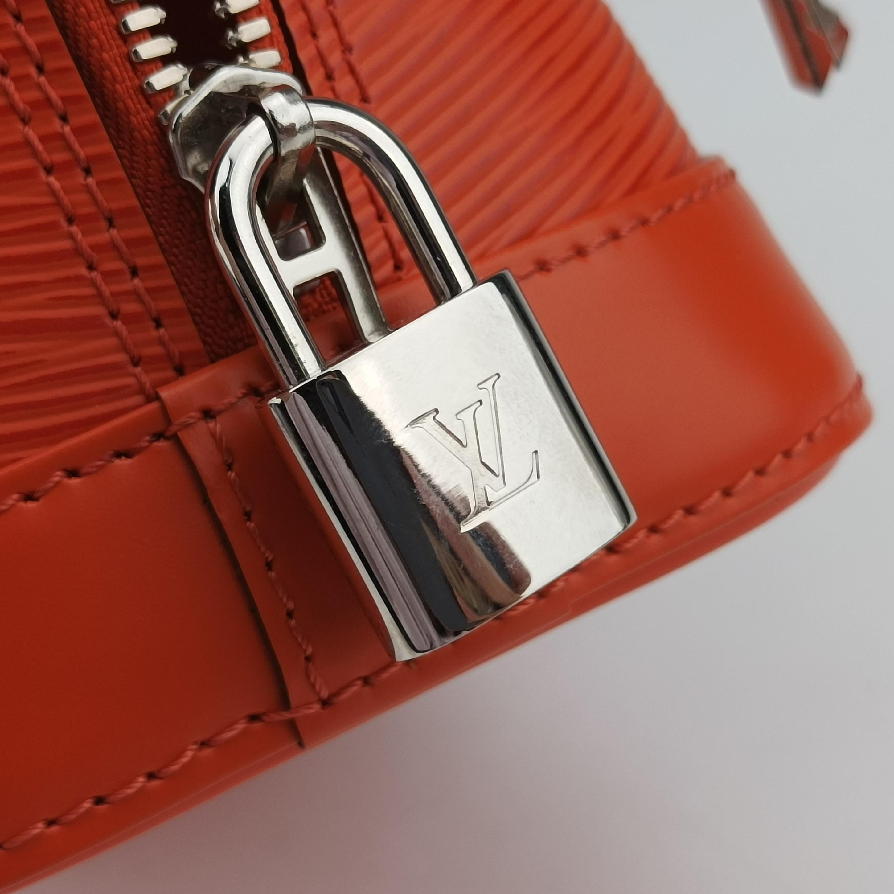 Pre-owned Louis Vuitton Alma BB PIMENT Epi M40854 shoulderbag | stylenewstar