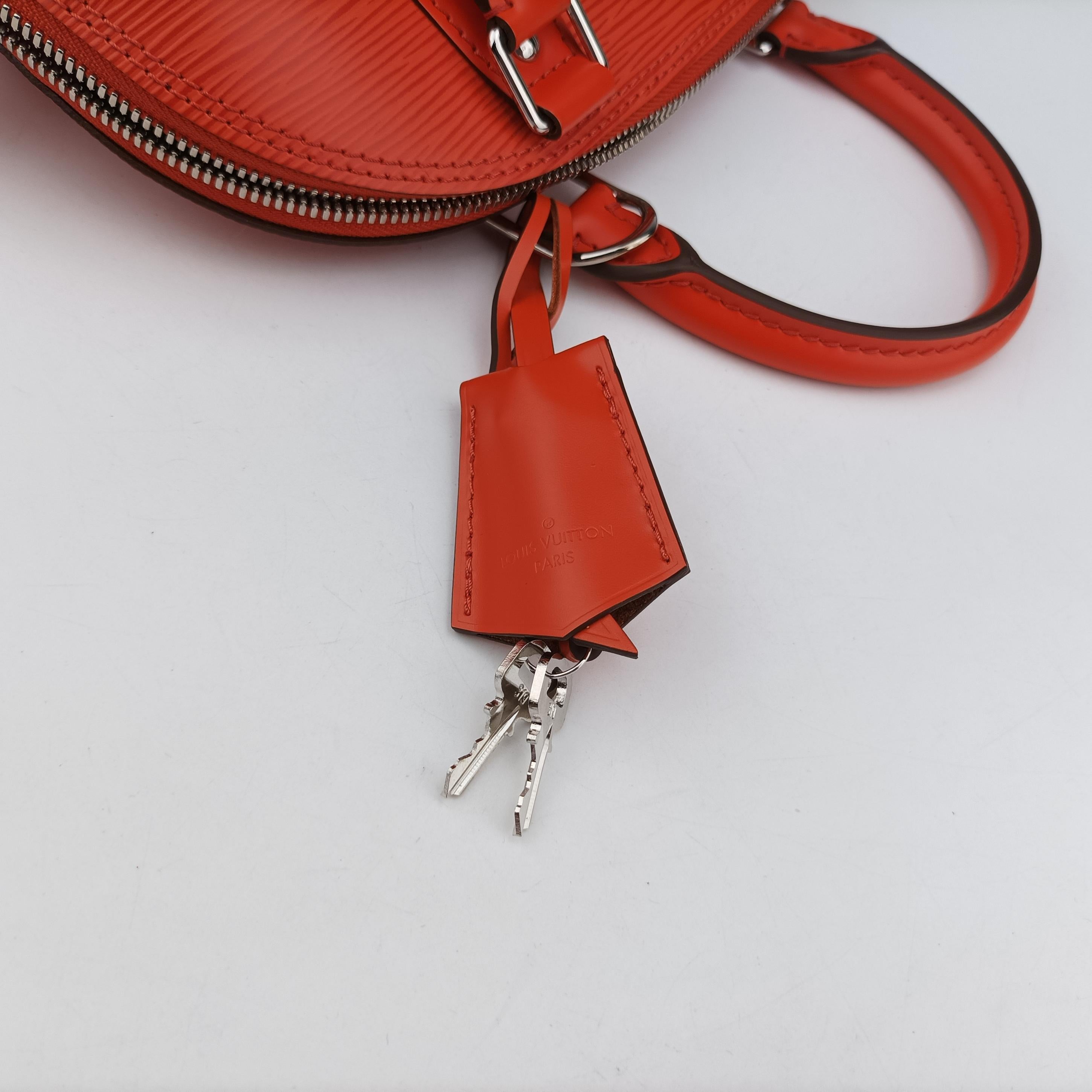 Pre-owned Louis Vuitton Alma BB PIMENT Epi M40854 shoulderbag | stylenewstar