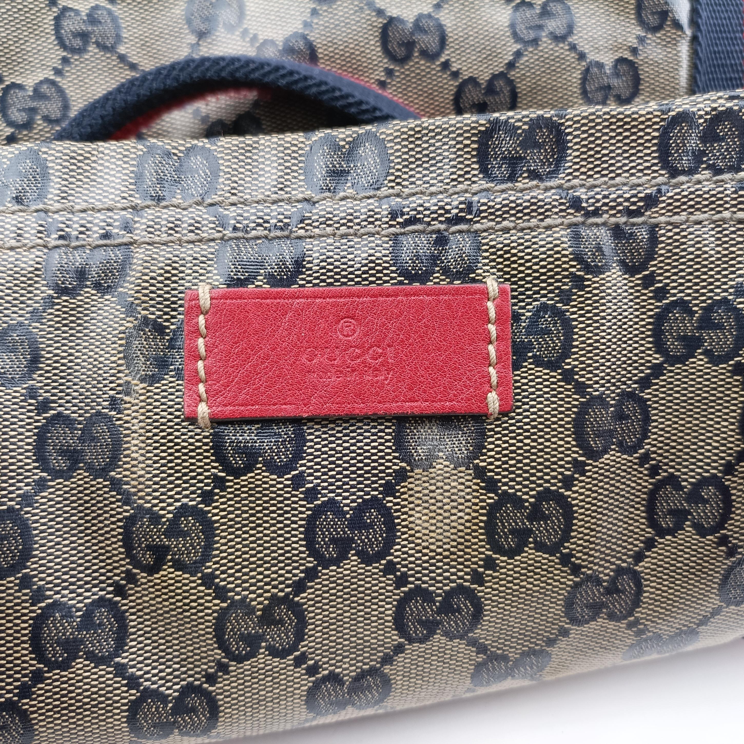 Pre-owned Gucci GG Crystal PVC Tote beige×Multicolour PVC coated canvas 189669 handbag | stylenewstar