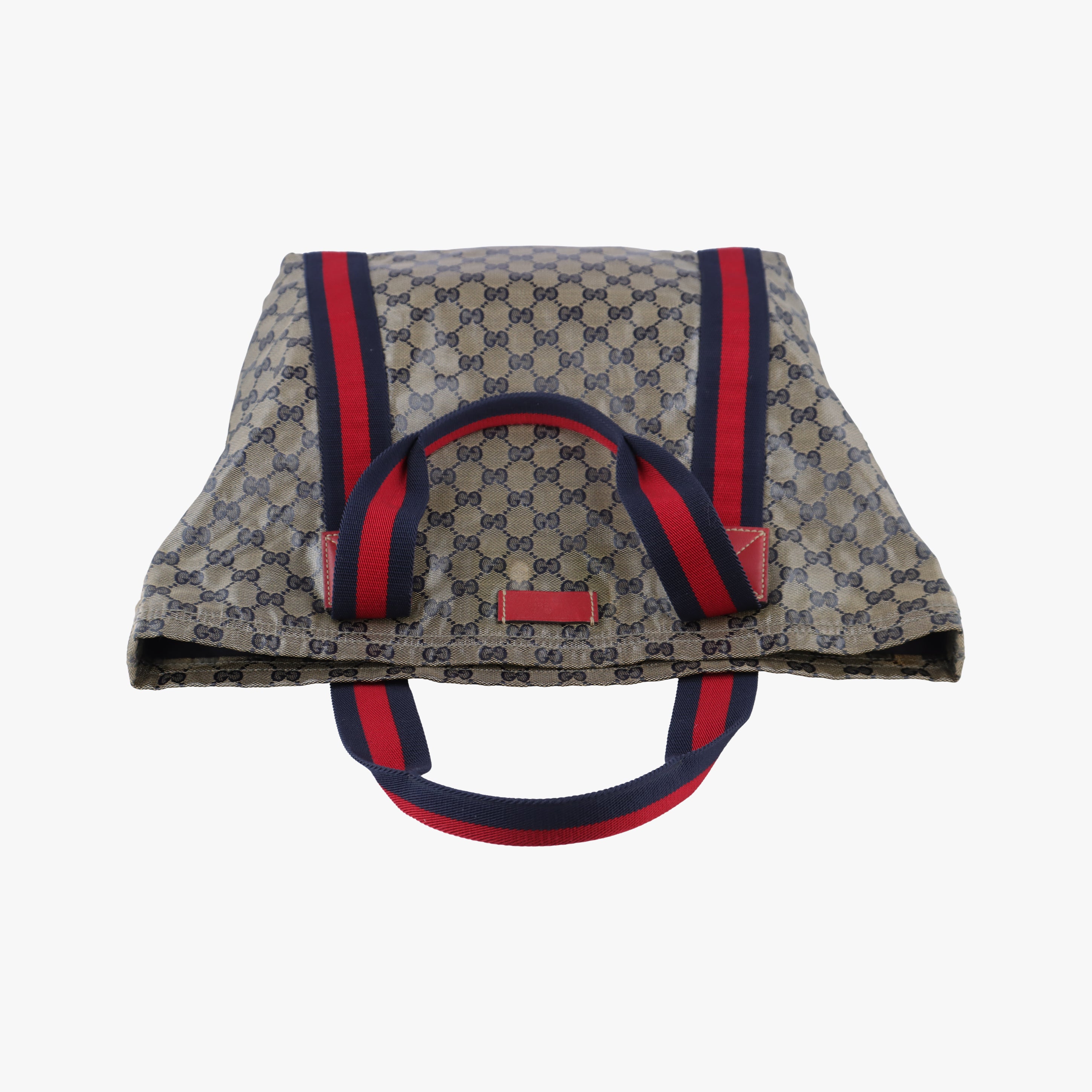 Pre-owned Gucci GG Crystal PVC Tote beige×Multicolour PVC coated canvas 189669 handbag | stylenewstar