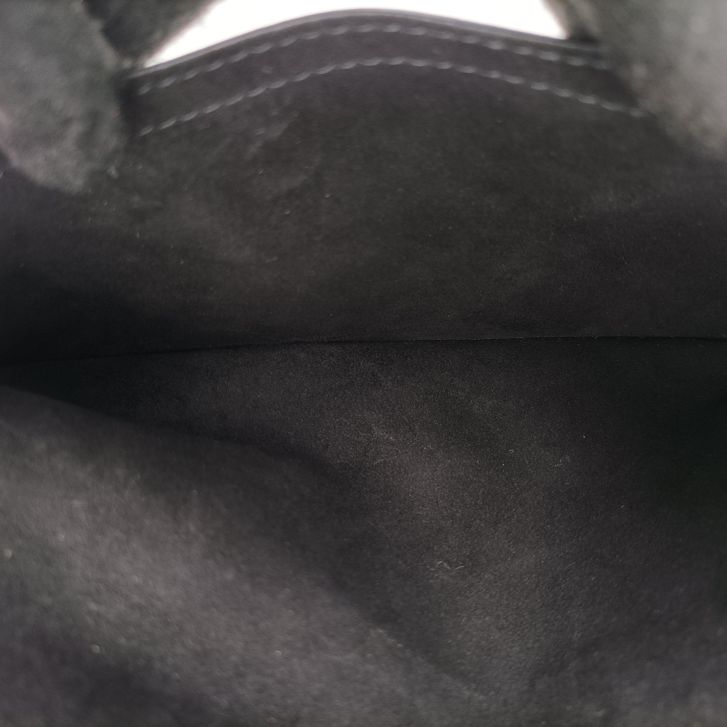 Pre-owned Christian Dior Saddle Belt Black Leather  bum bag/waist bag | stylenewstar