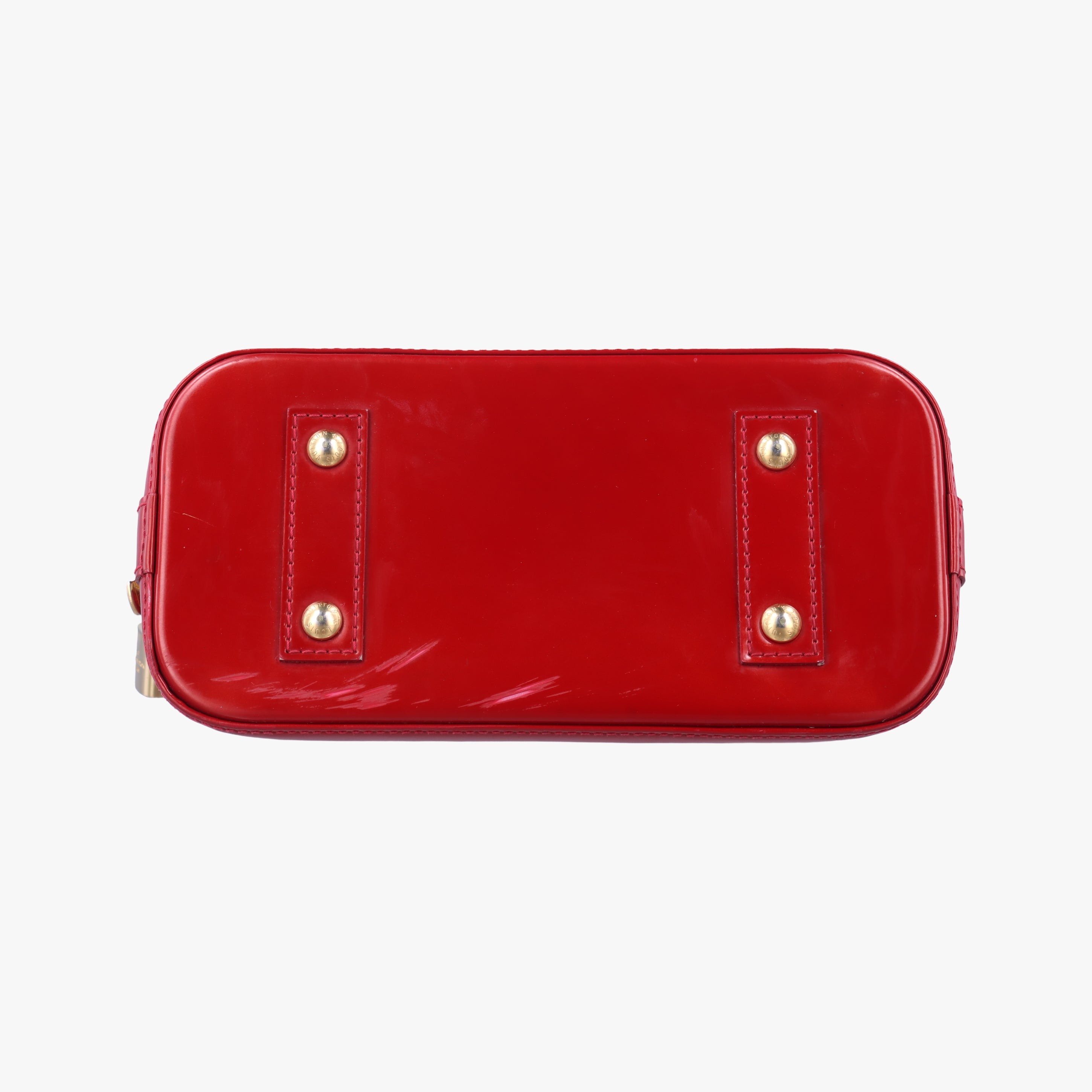 Secondhand Louis Vuitton Alma BB CERISE Vernis M90174 shoulderbag | stylenewstar