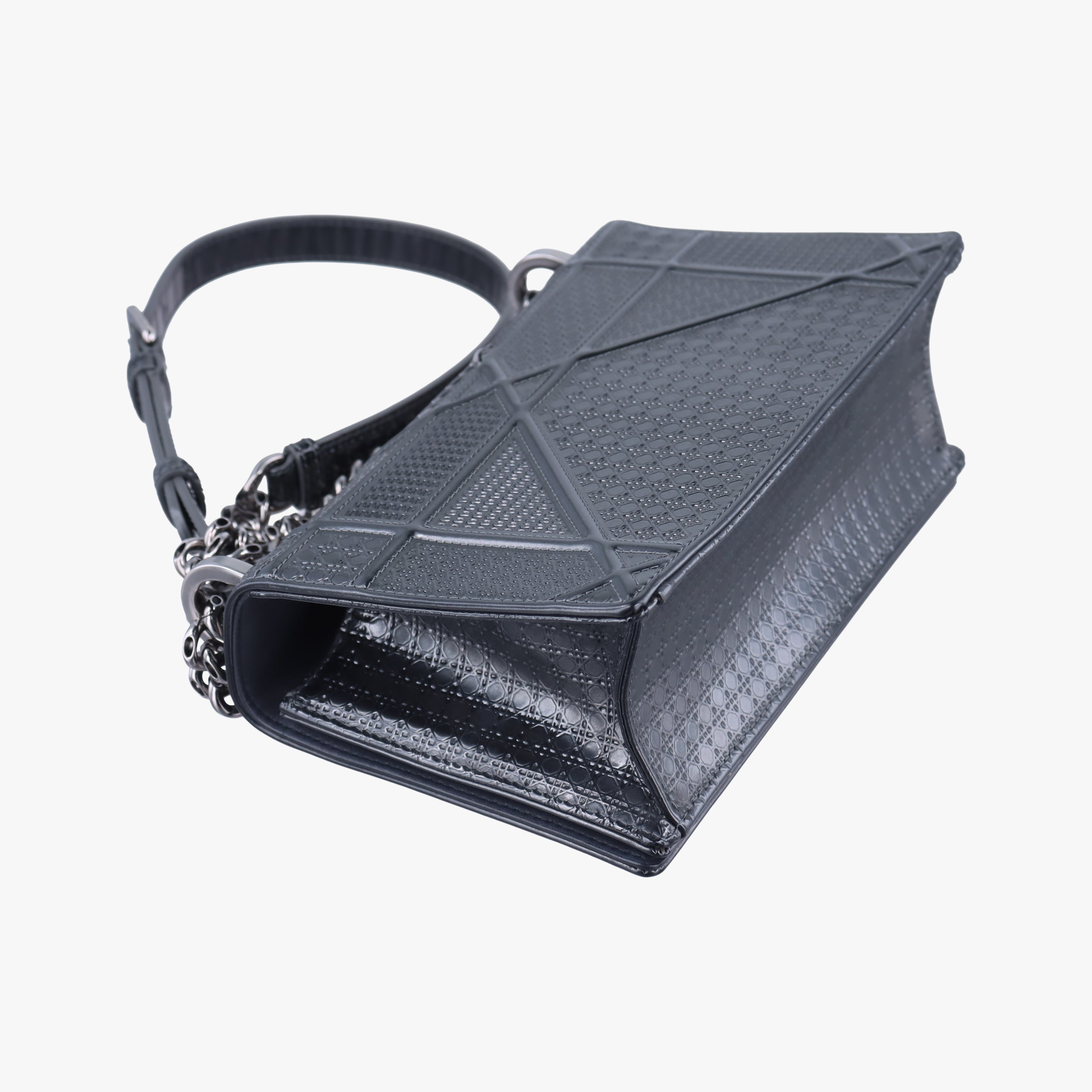 Vintage Christian Dior Diorama Black Leather  shoulderbag | stylenewstar