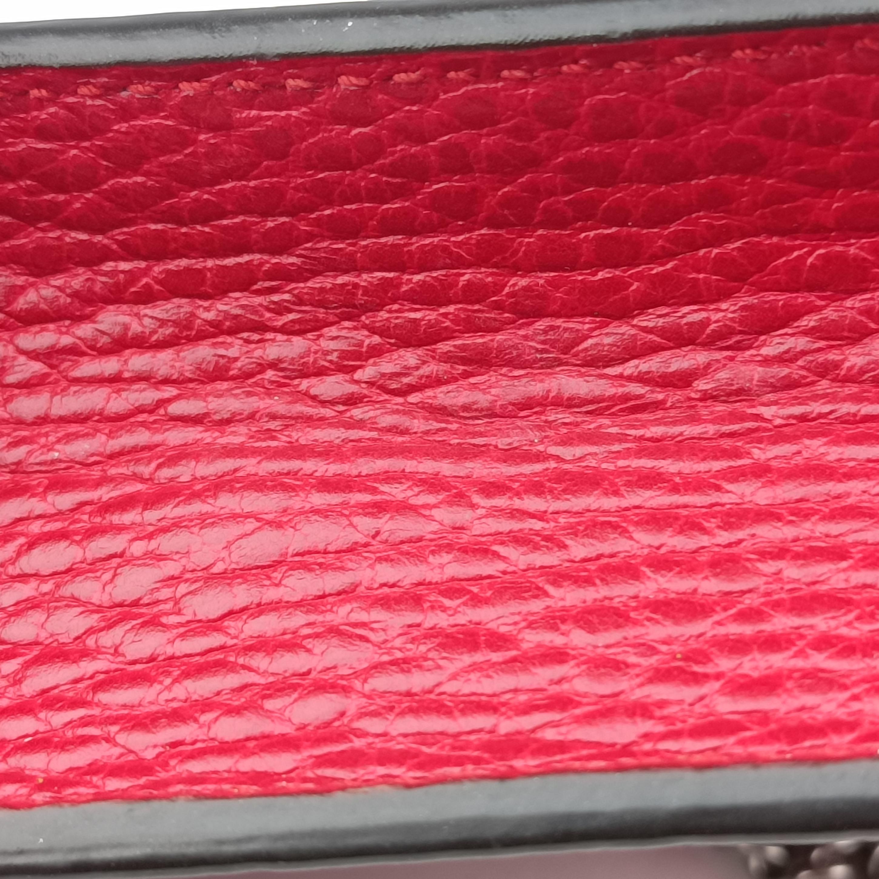 Pre-owned Gucci Dionysus Red Leather 476432 shoulderbag | stylenewstar