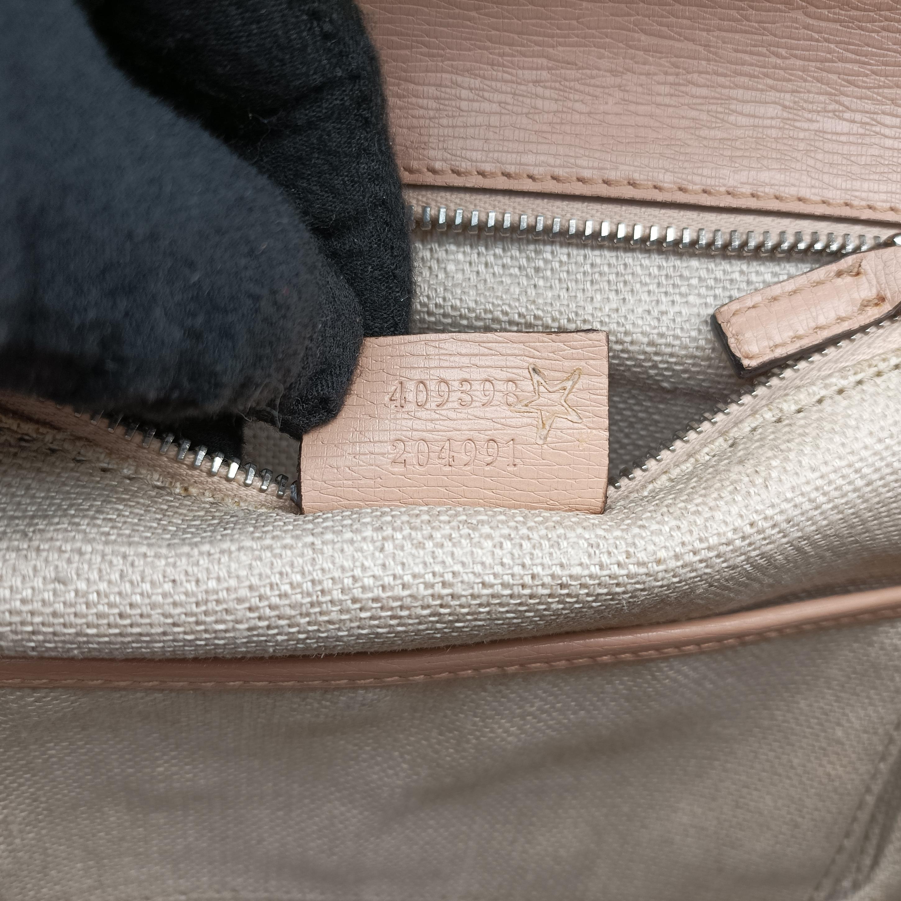 Pre-owned Gucci Bamboo Pink×Multicolour Leather 409398 shoulderbag | stylenewstar