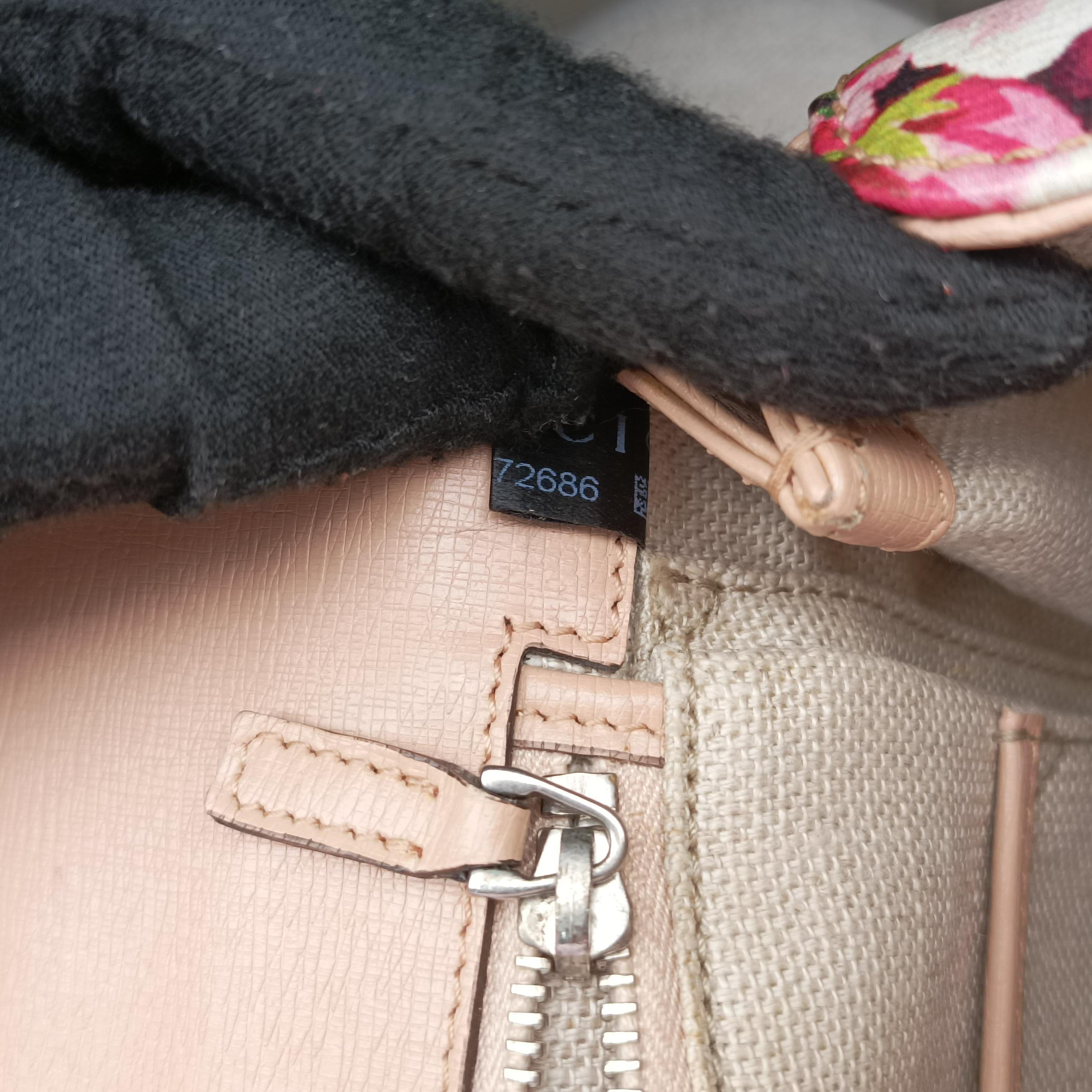 Pre-owned Gucci Bamboo Pink×Multicolour Leather 409398 shoulderbag | stylenewstar