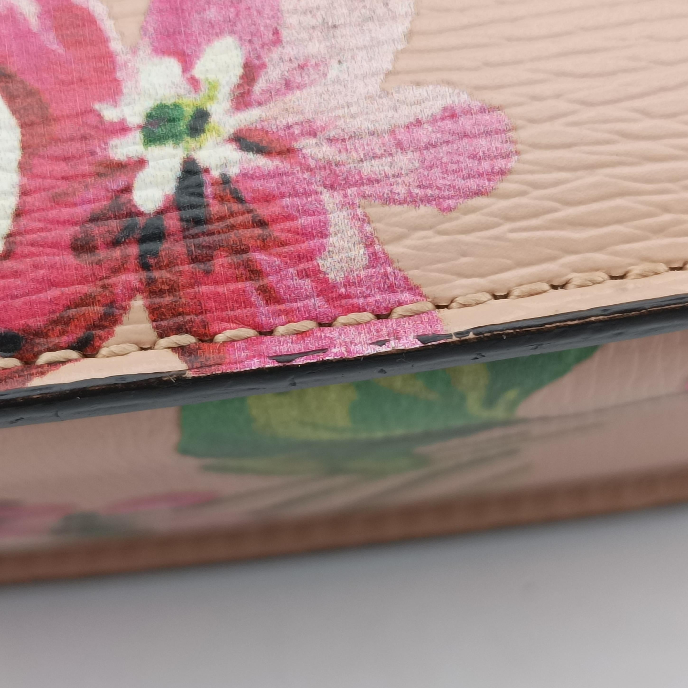 Pre-owned Gucci Bamboo Pink×Multicolour Leather 409398 shoulderbag | stylenewstar
