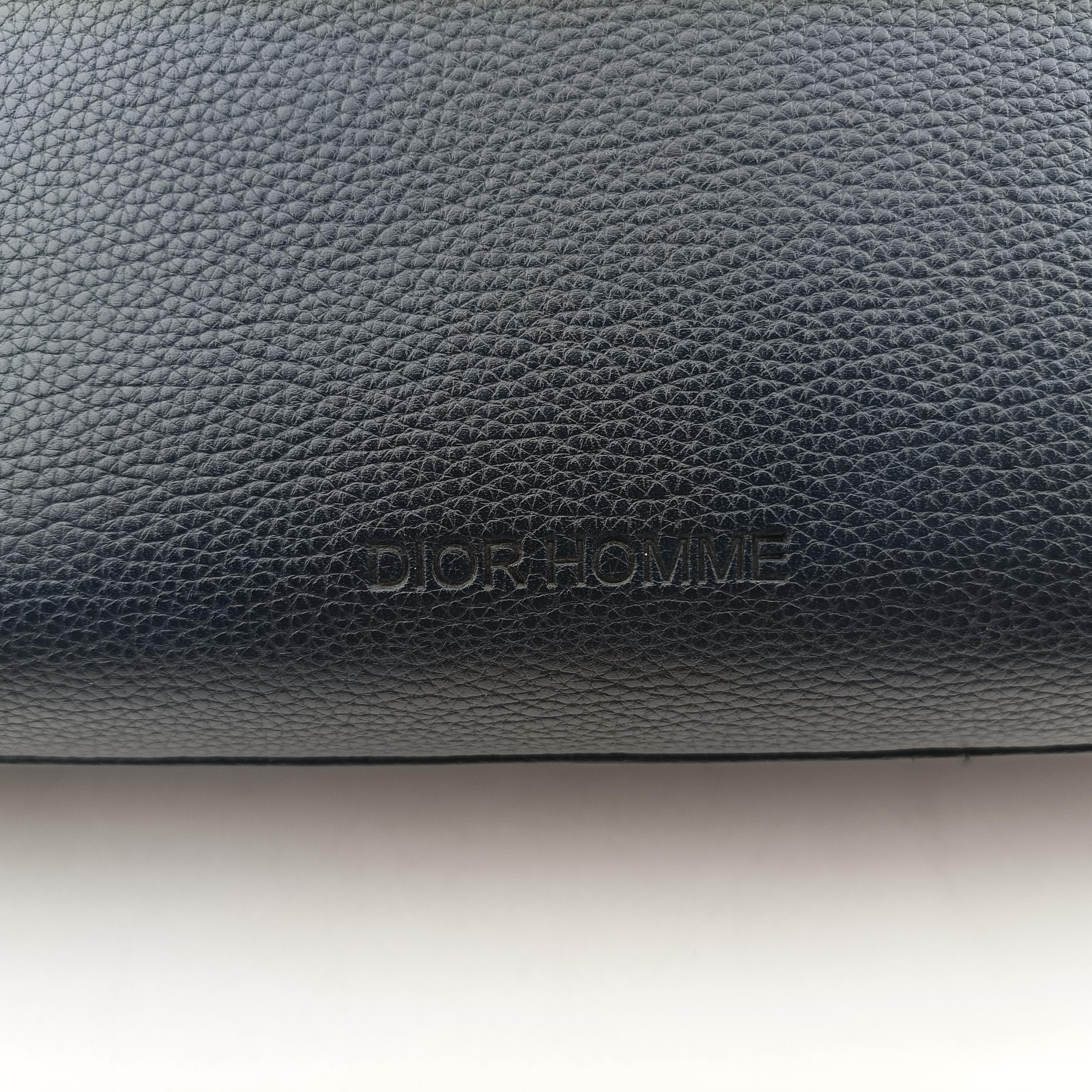 Secondhand Dior Homme Homme Navy leather  shoulderbag | stylenewstar