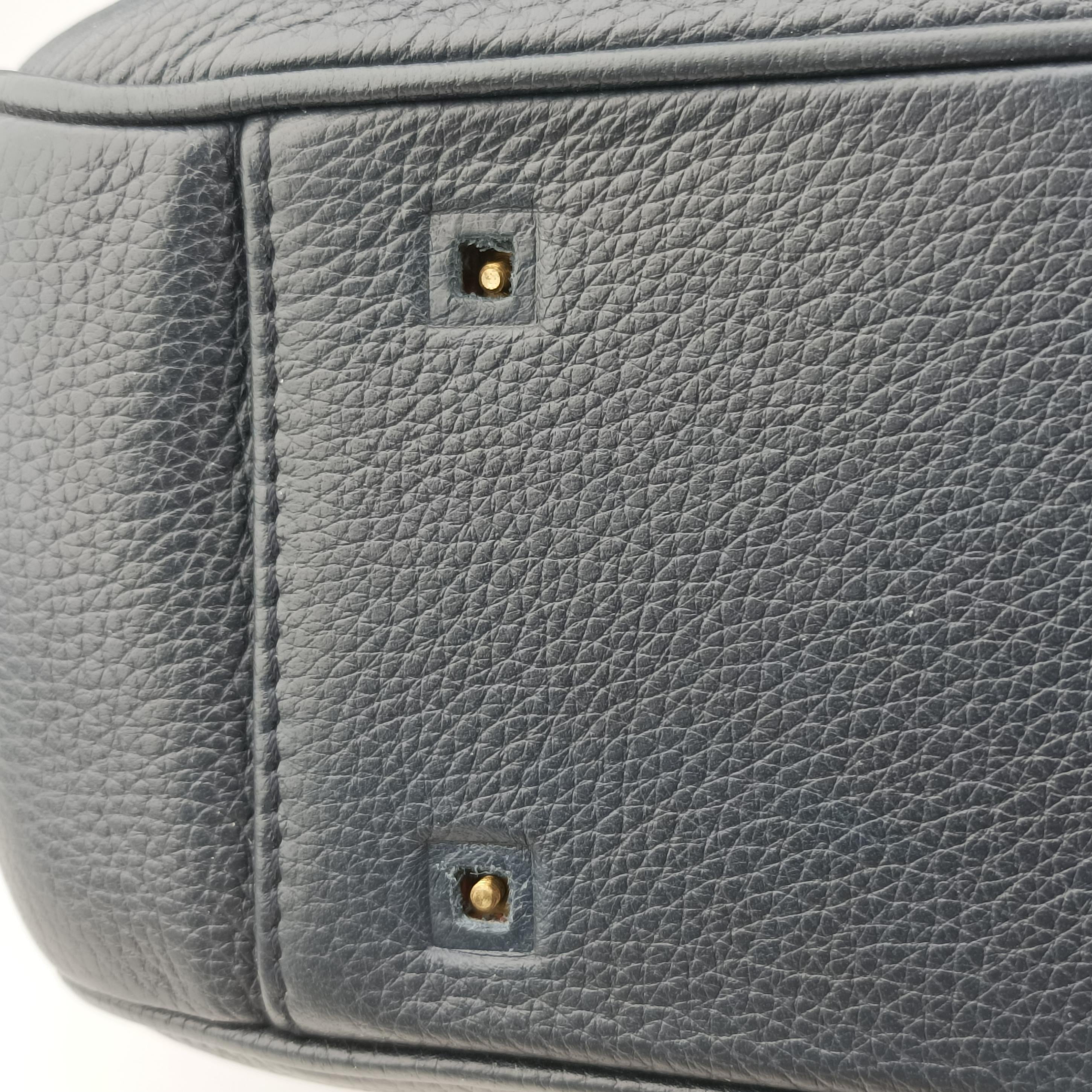 Secondhand Dior Homme Homme Navy leather  shoulderbag | stylenewstar