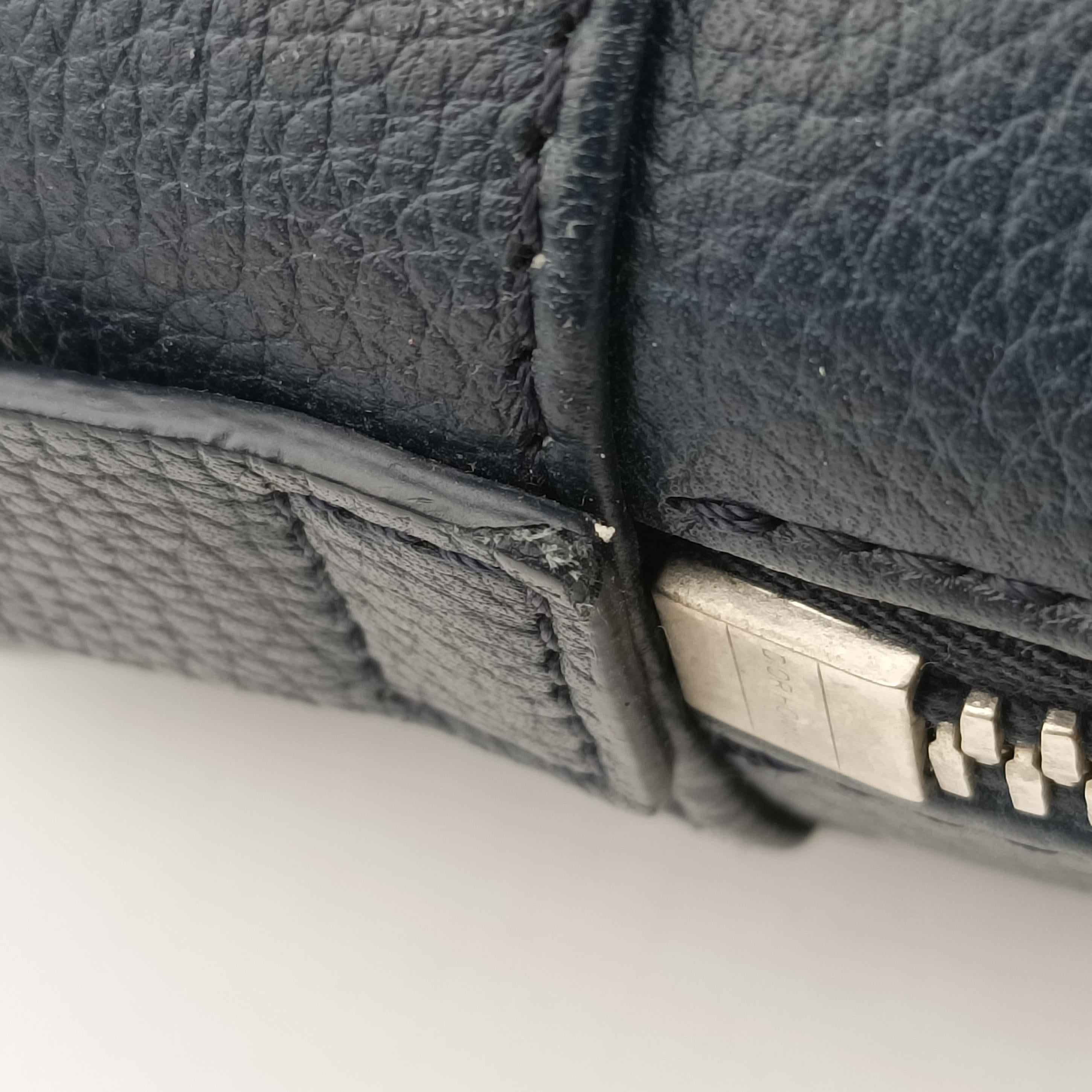 Secondhand Dior Homme Homme Navy leather  shoulderbag | stylenewstar