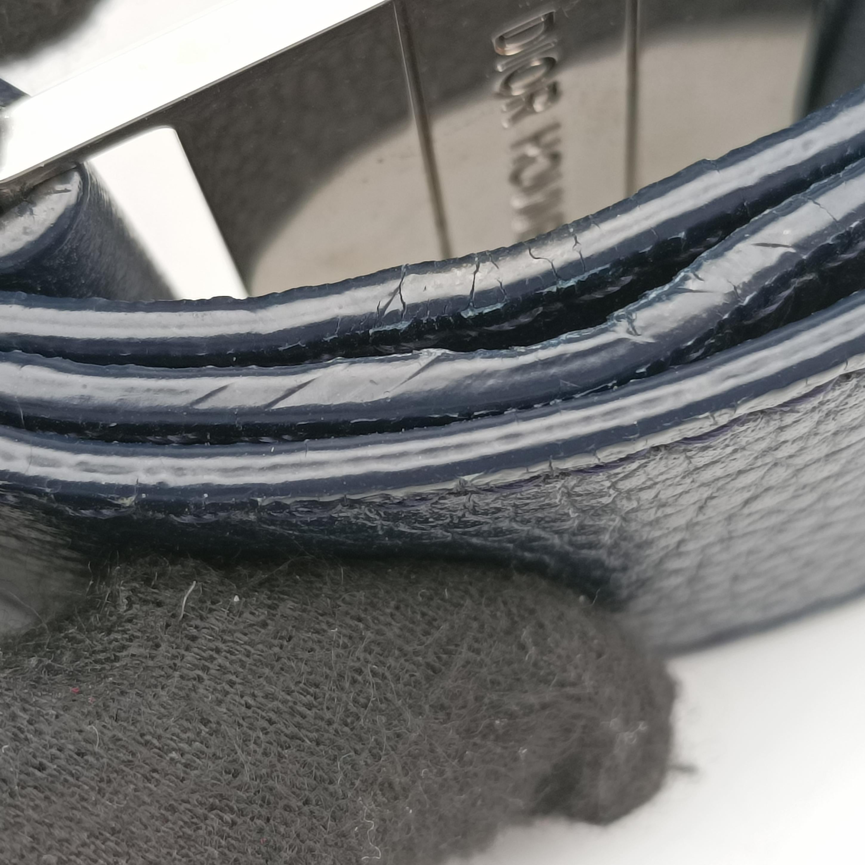 Secondhand Dior Homme Homme Navy leather  shoulderbag | stylenewstar