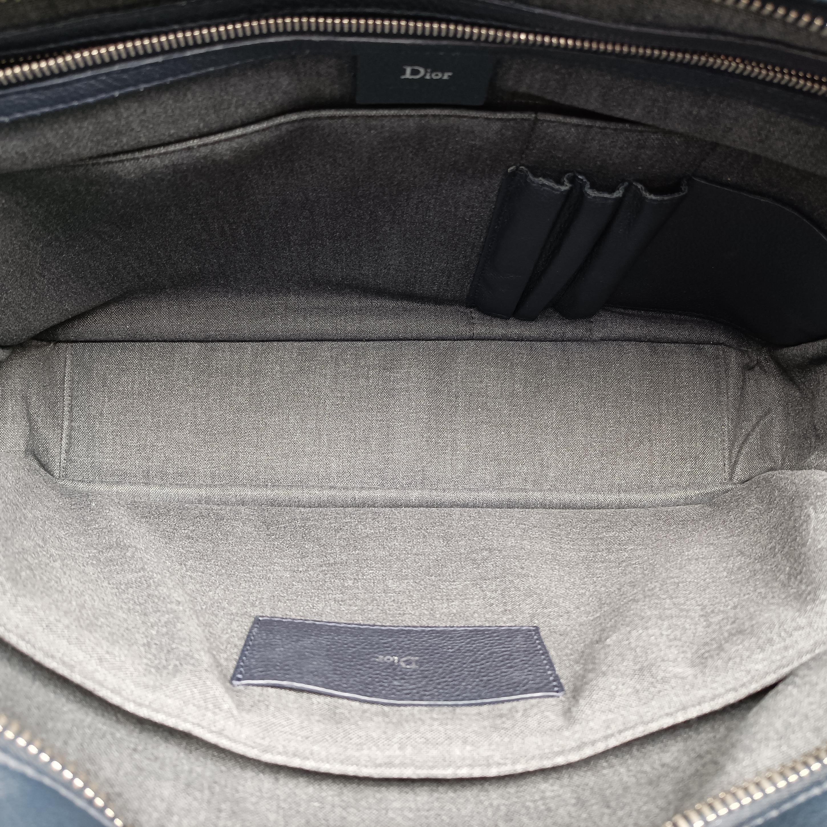 Secondhand Dior Homme Homme Navy leather  shoulderbag | stylenewstar