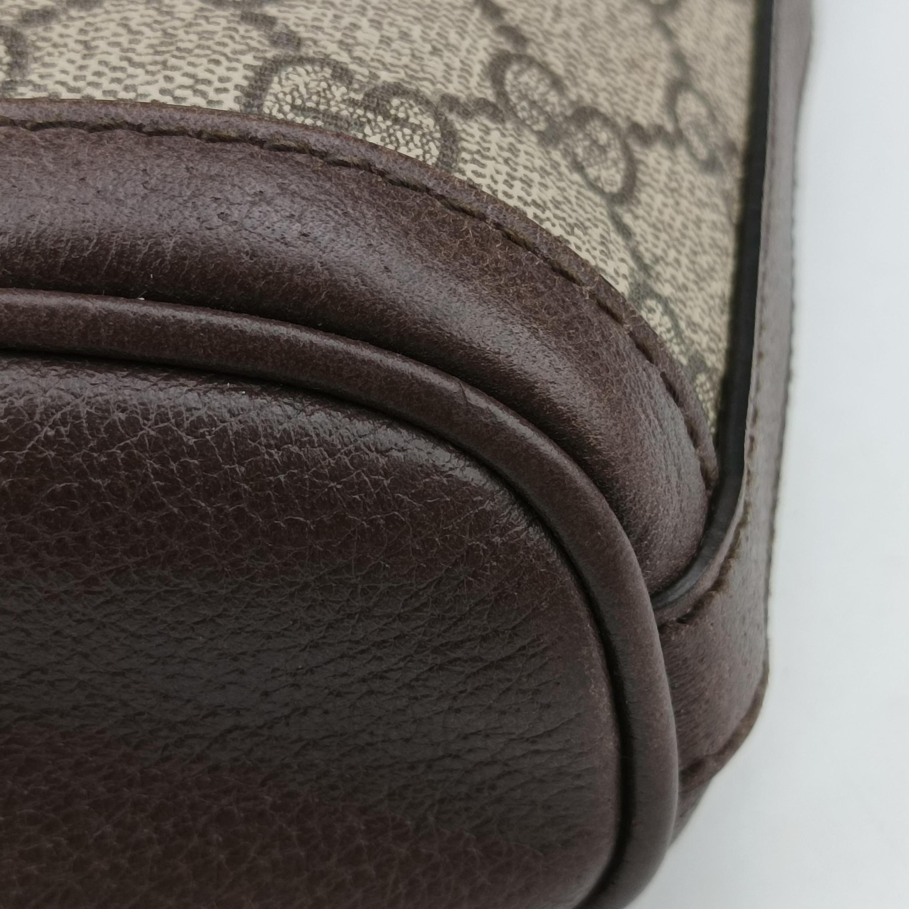 Pre-owned Gucci Dionysus Brown PVC coated canvas 499622 shoulderbag | stylenewstar