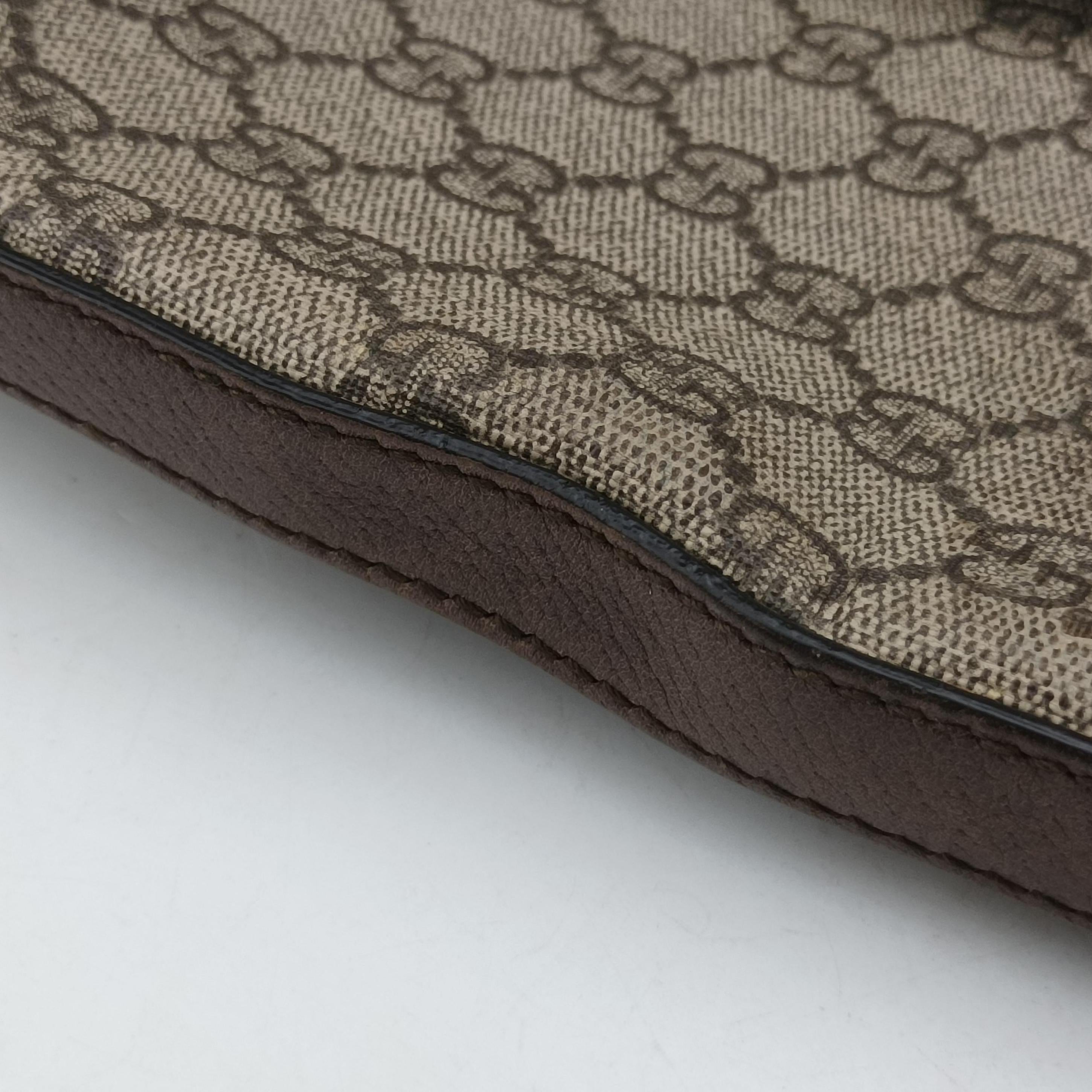 Pre-owned Gucci Dionysus Brown PVC coated canvas 499622 shoulderbag | stylenewstar