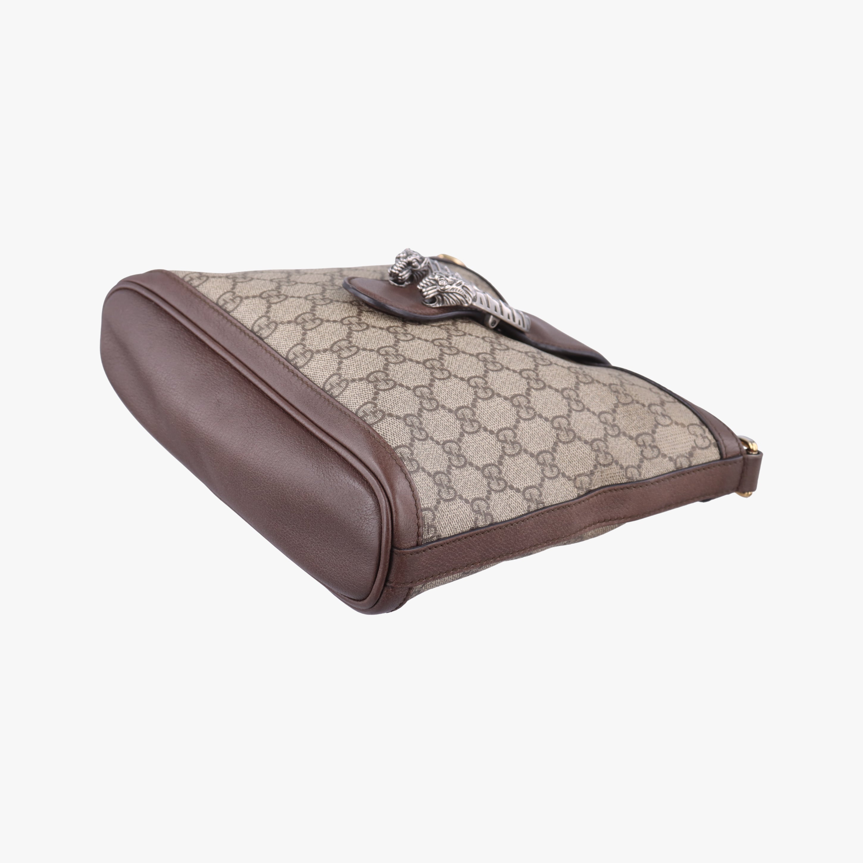 Pre-owned Gucci Dionysus Brown PVC coated canvas 499622 shoulderbag | stylenewstar