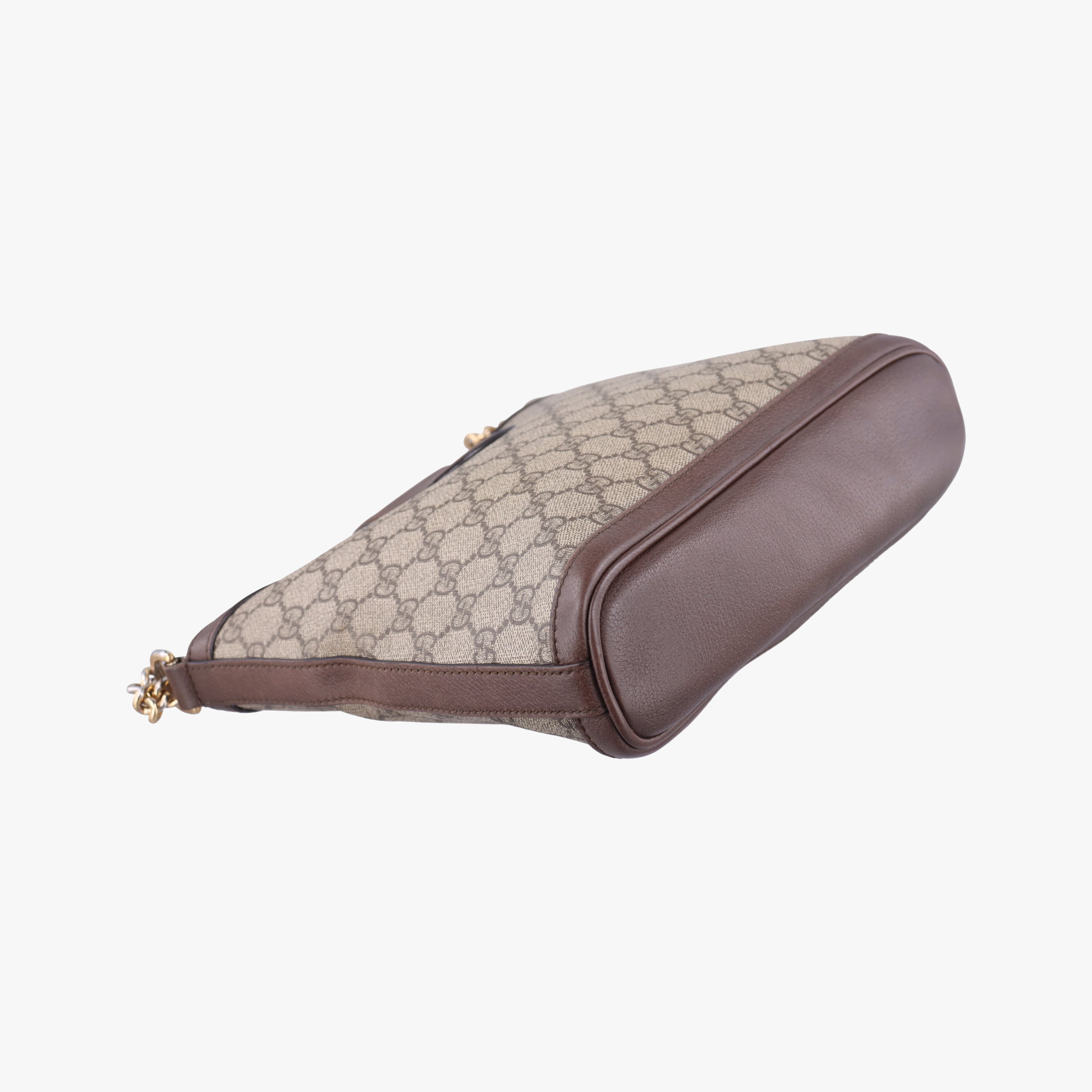 Pre-owned Gucci Dionysus Brown PVC coated canvas 499622 shoulderbag | stylenewstar