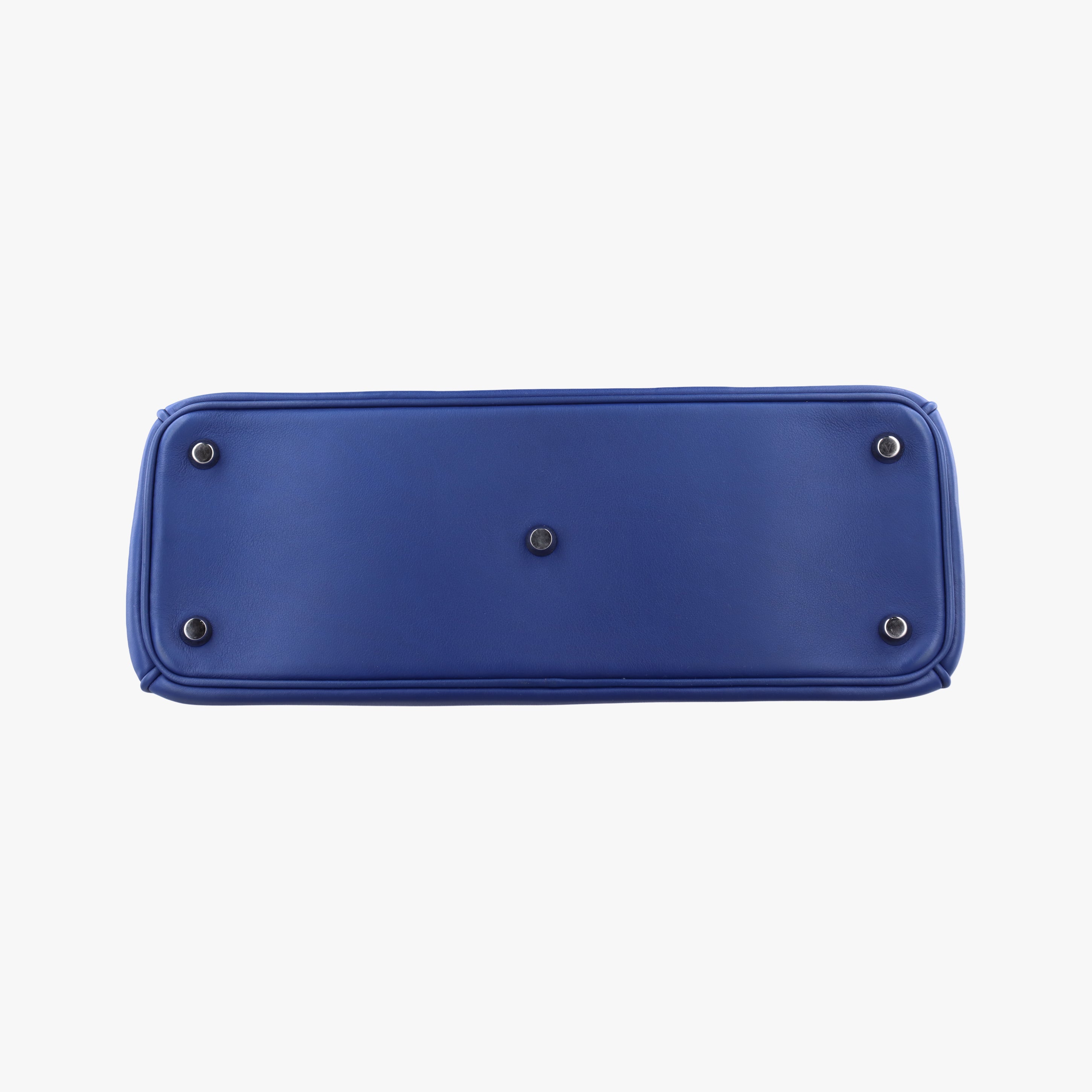 Pre-owned Christian Dior Diorissimo Blue Leather  shoulderbag | stylenewstar