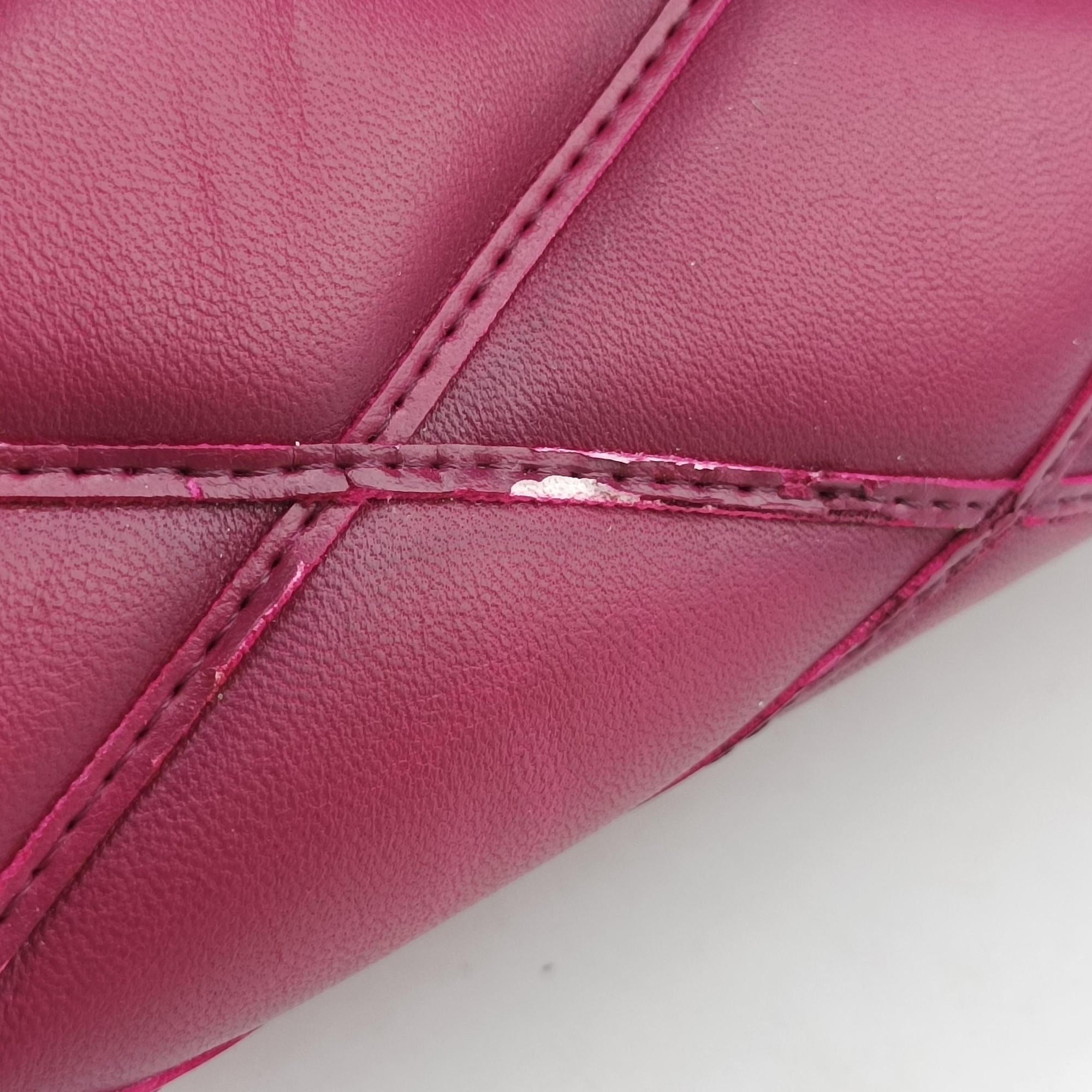 Pre-owned Louis Vuitton GO-14 MM Bordeaux Leather  shoulderbag | stylenewstar