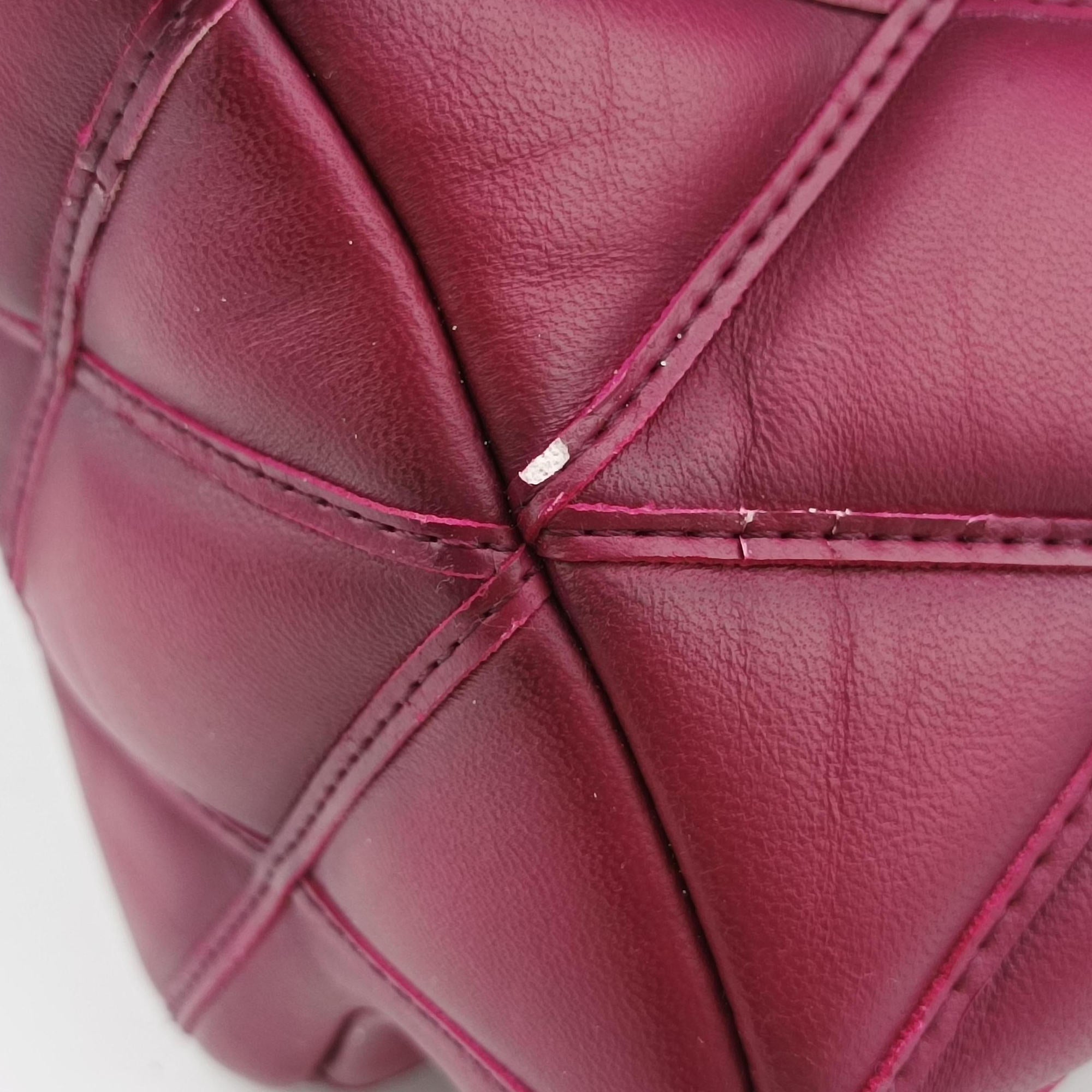Pre-owned Louis Vuitton GO-14 MM Bordeaux Leather  shoulderbag | stylenewstar