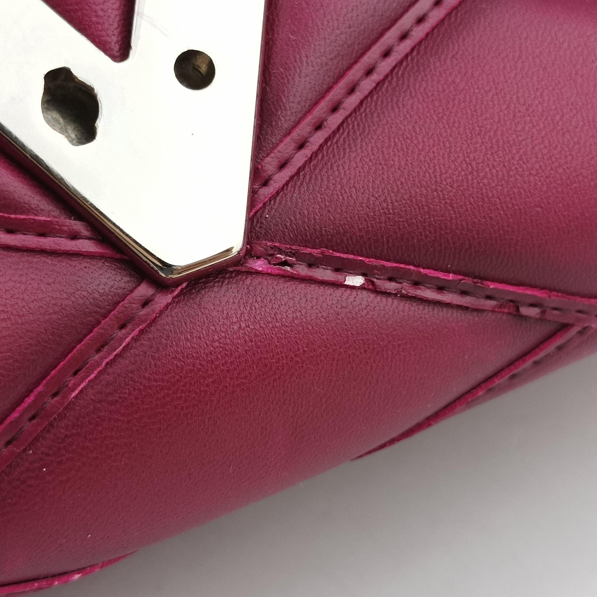 Pre-owned Louis Vuitton GO-14 MM Bordeaux Leather  shoulderbag | stylenewstar