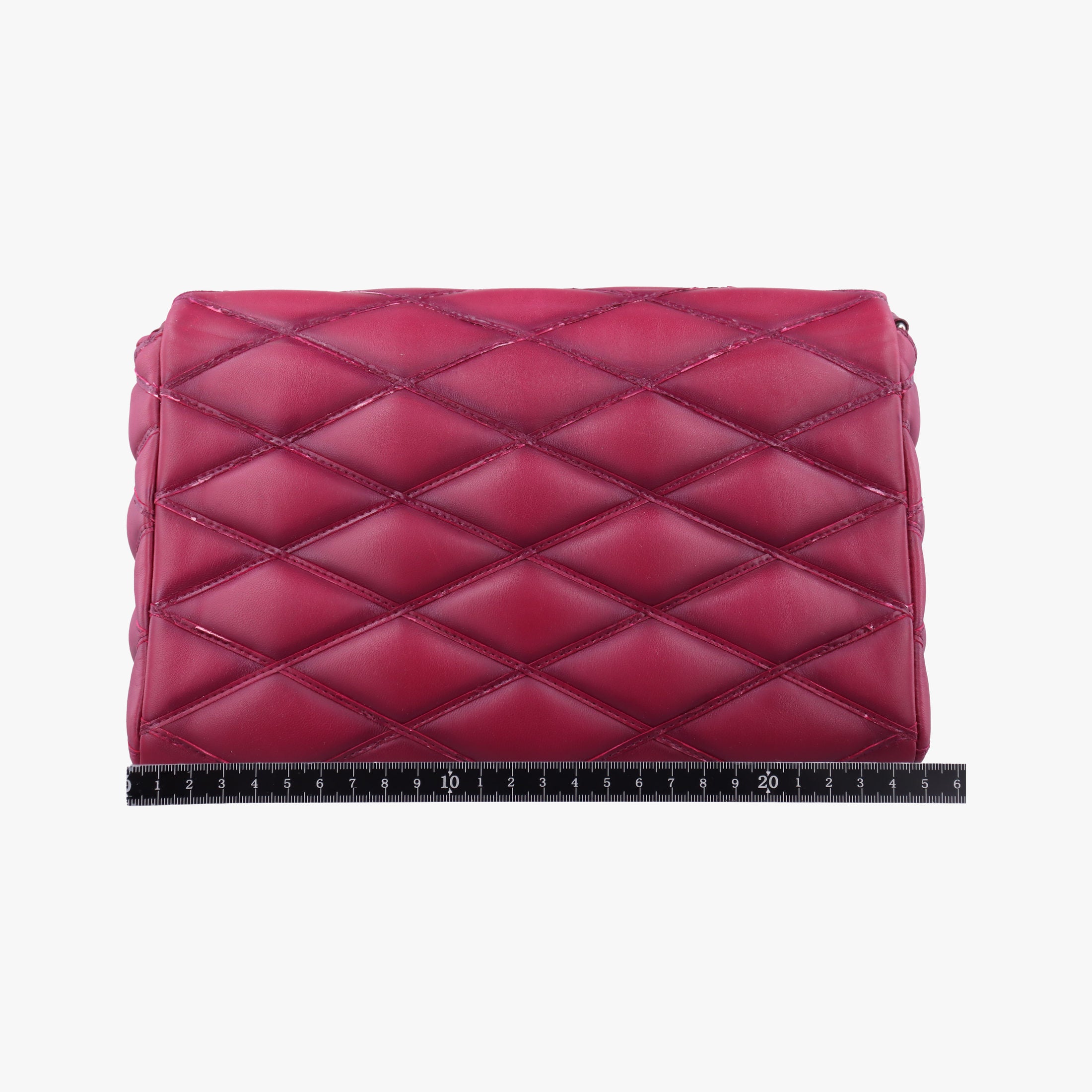 Pre-owned Louis Vuitton GO-14 MM Bordeaux Leather  shoulderbag | stylenewstar