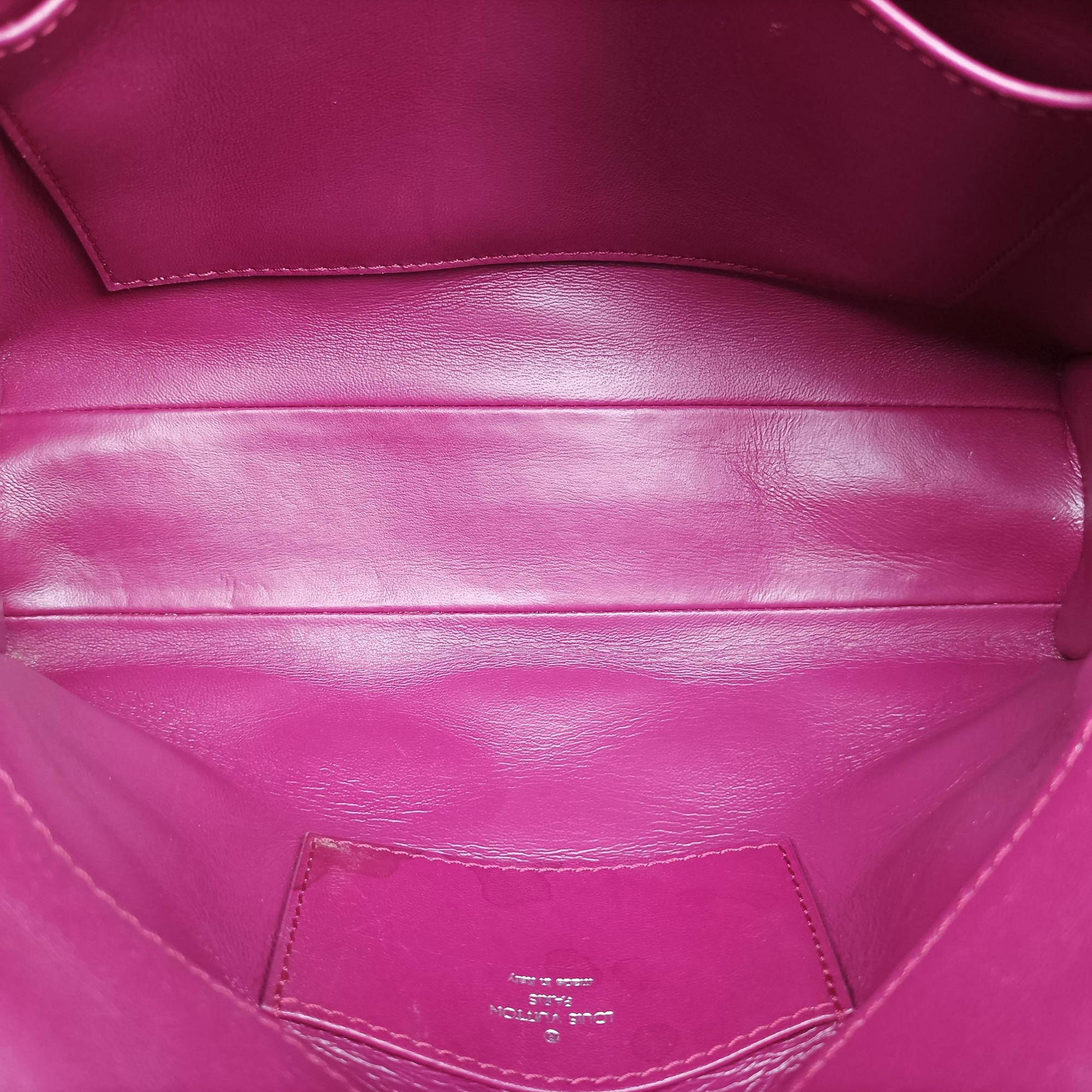 Pre-owned Louis Vuitton GO-14 MM Bordeaux Leather  shoulderbag | stylenewstar