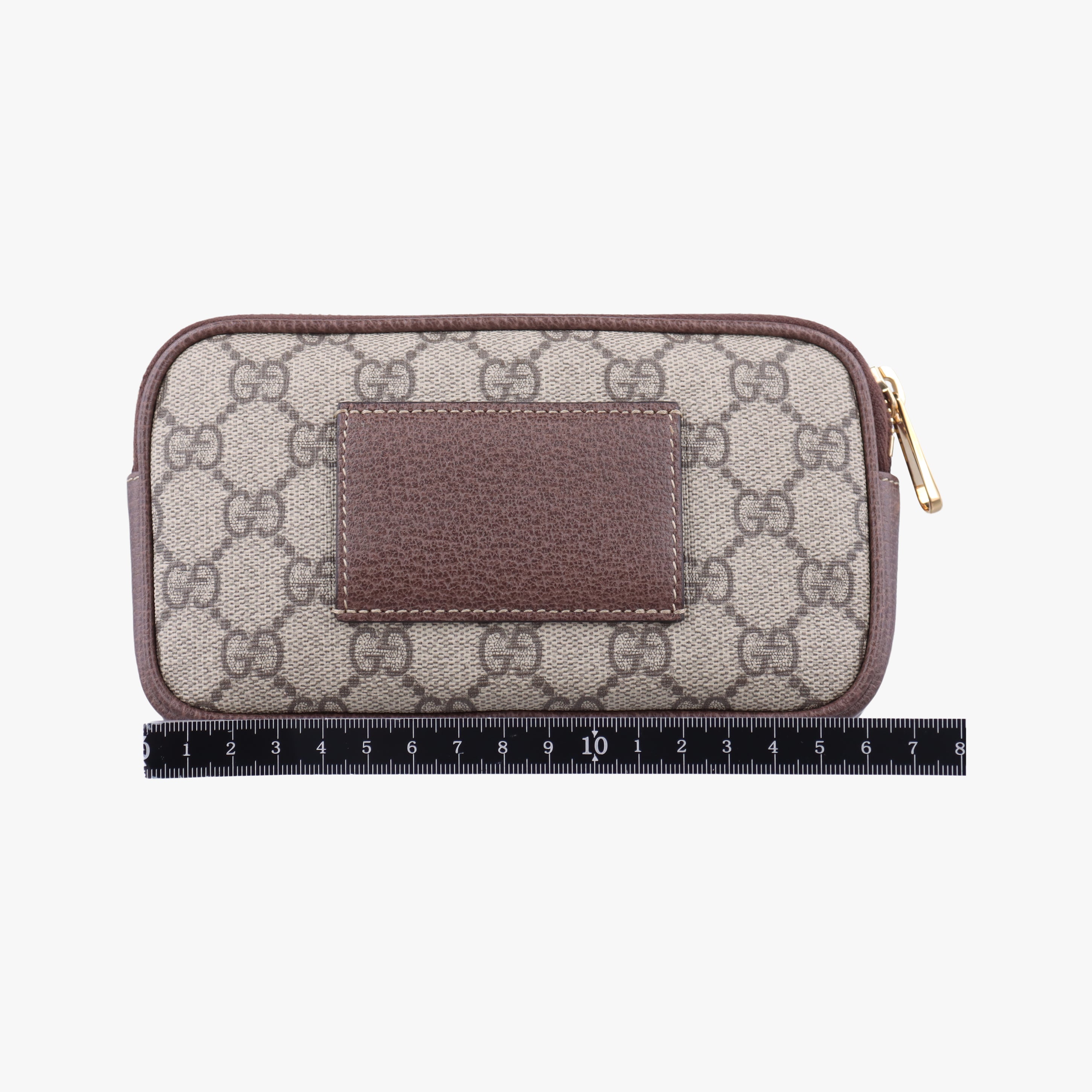 Pre-owned Gucci Ophidia Brown×green×red PVC coated canvas×leather 519308 bum bag/waist bag | stylenewstar