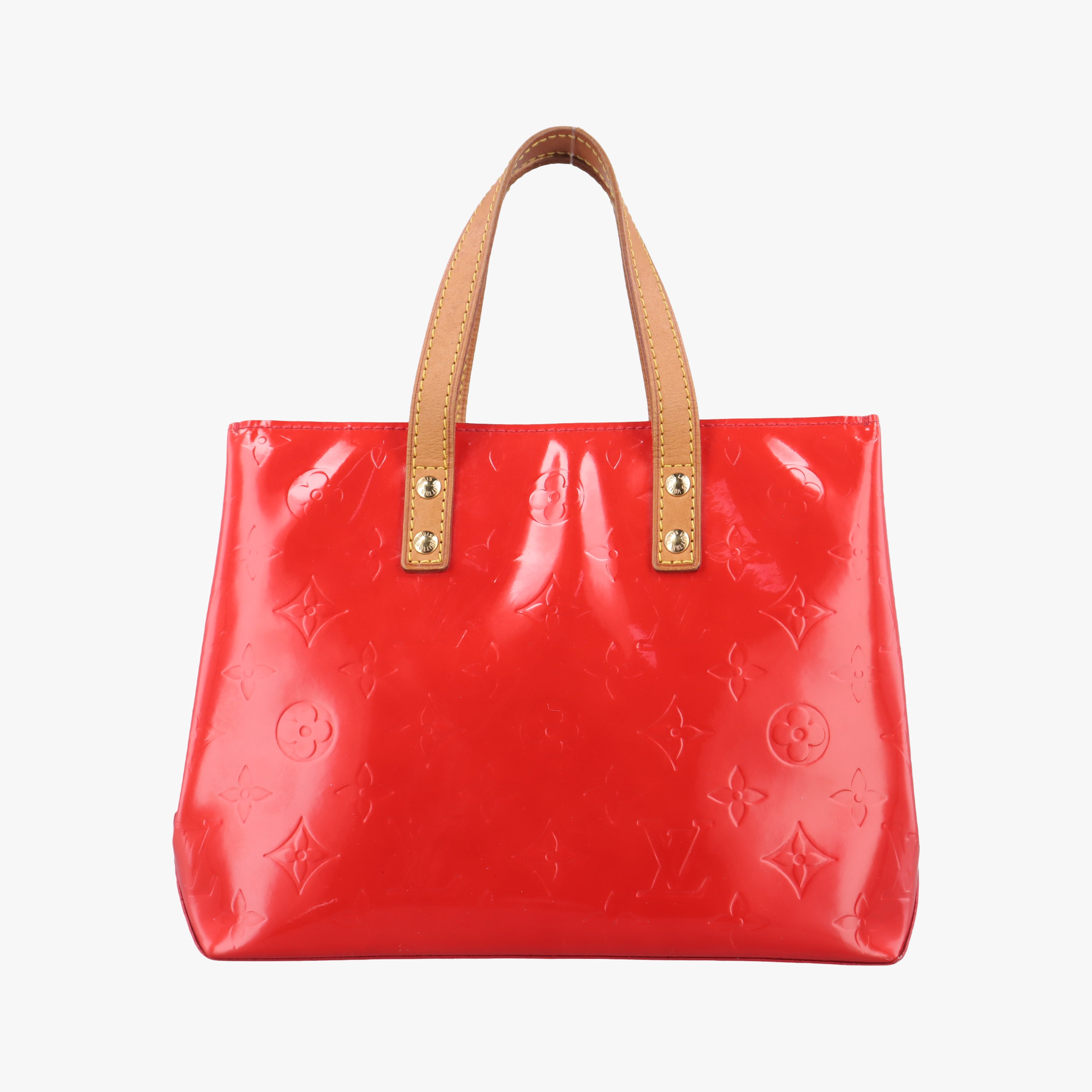 Pre-owned Louis Vuitton Lead PM Rouge Vernis M91088 handbag | stylenewstar