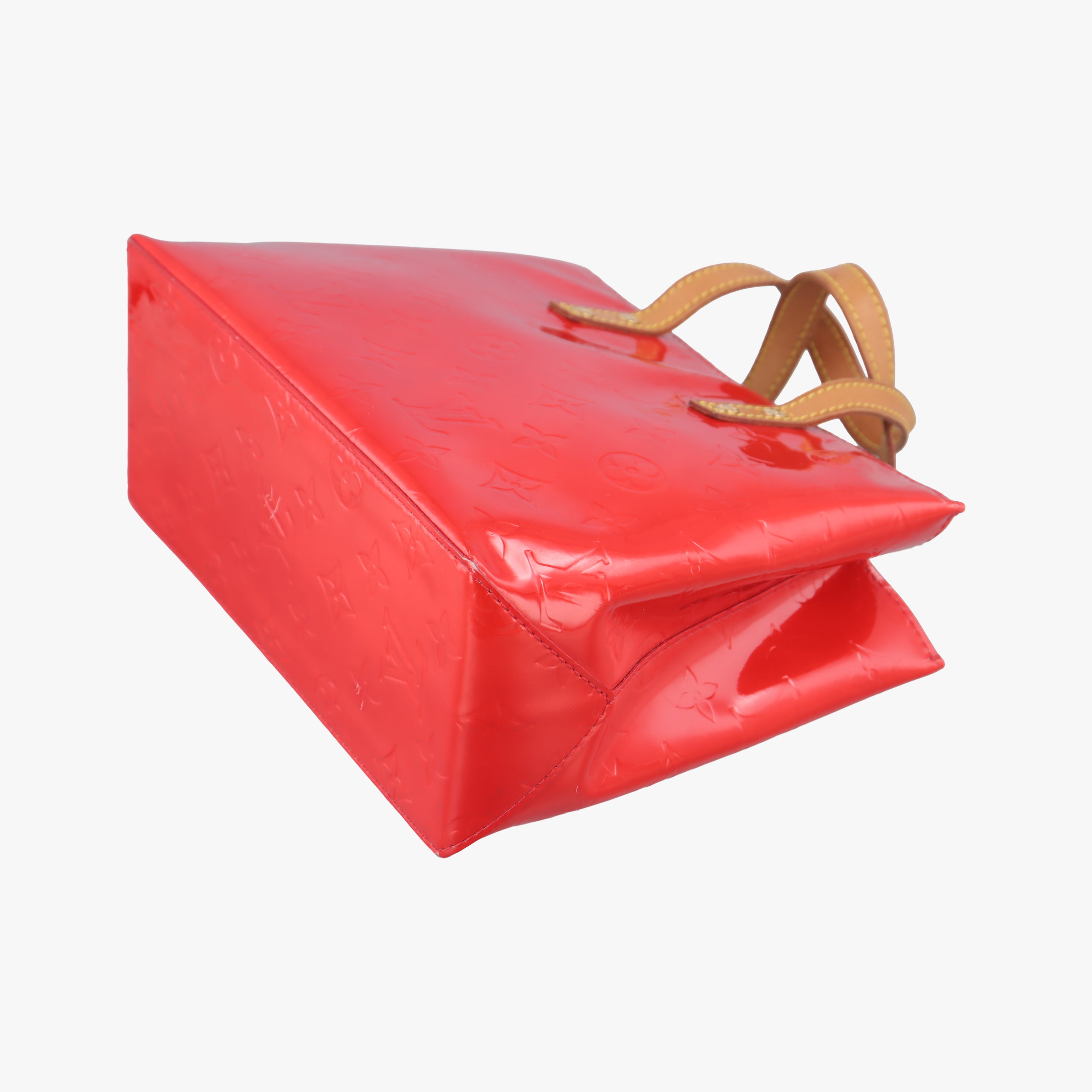 Pre-owned Louis Vuitton Lead PM Rouge Vernis M91088 handbag | stylenewstar