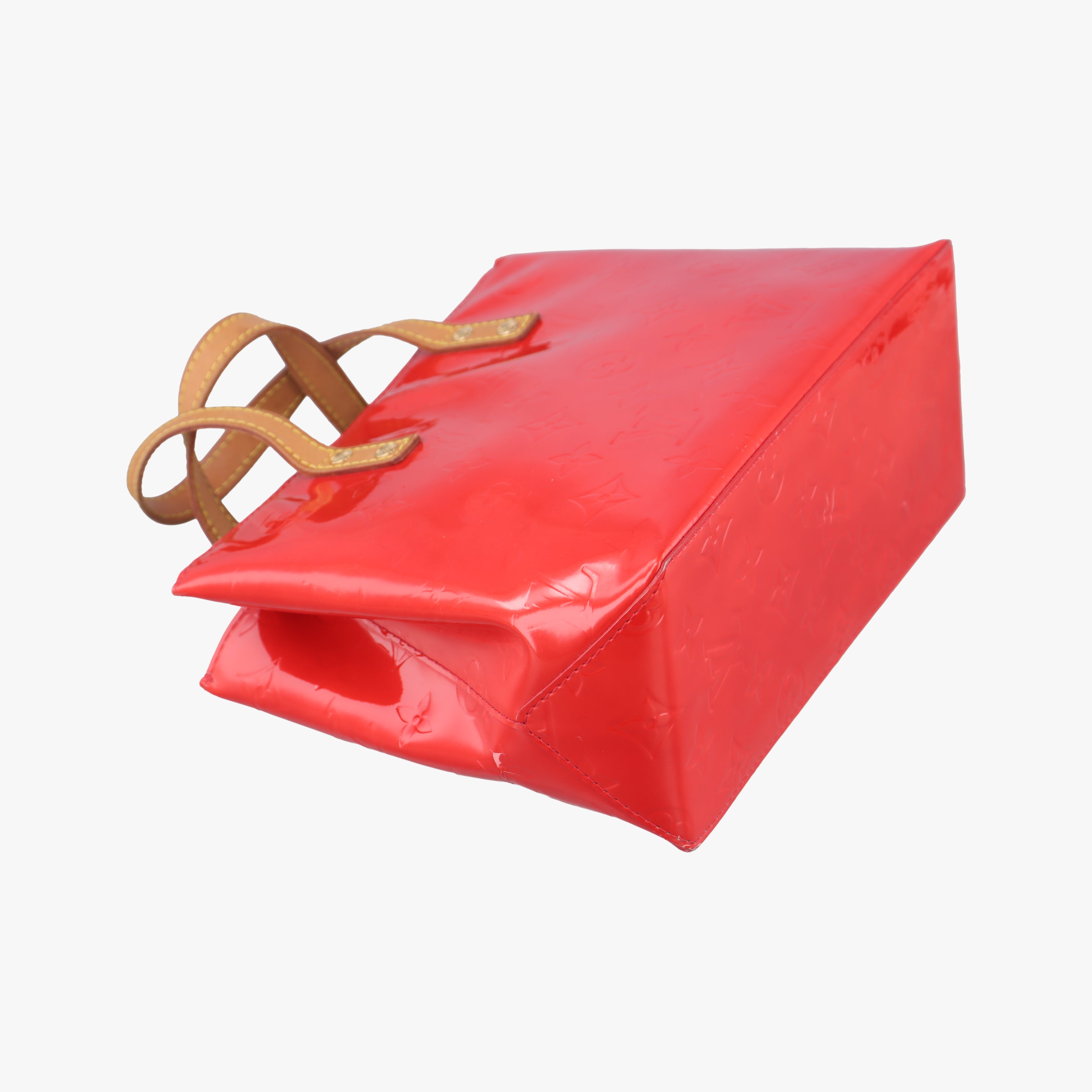 Pre-owned Louis Vuitton Lead PM Rouge Vernis M91088 handbag | stylenewstar