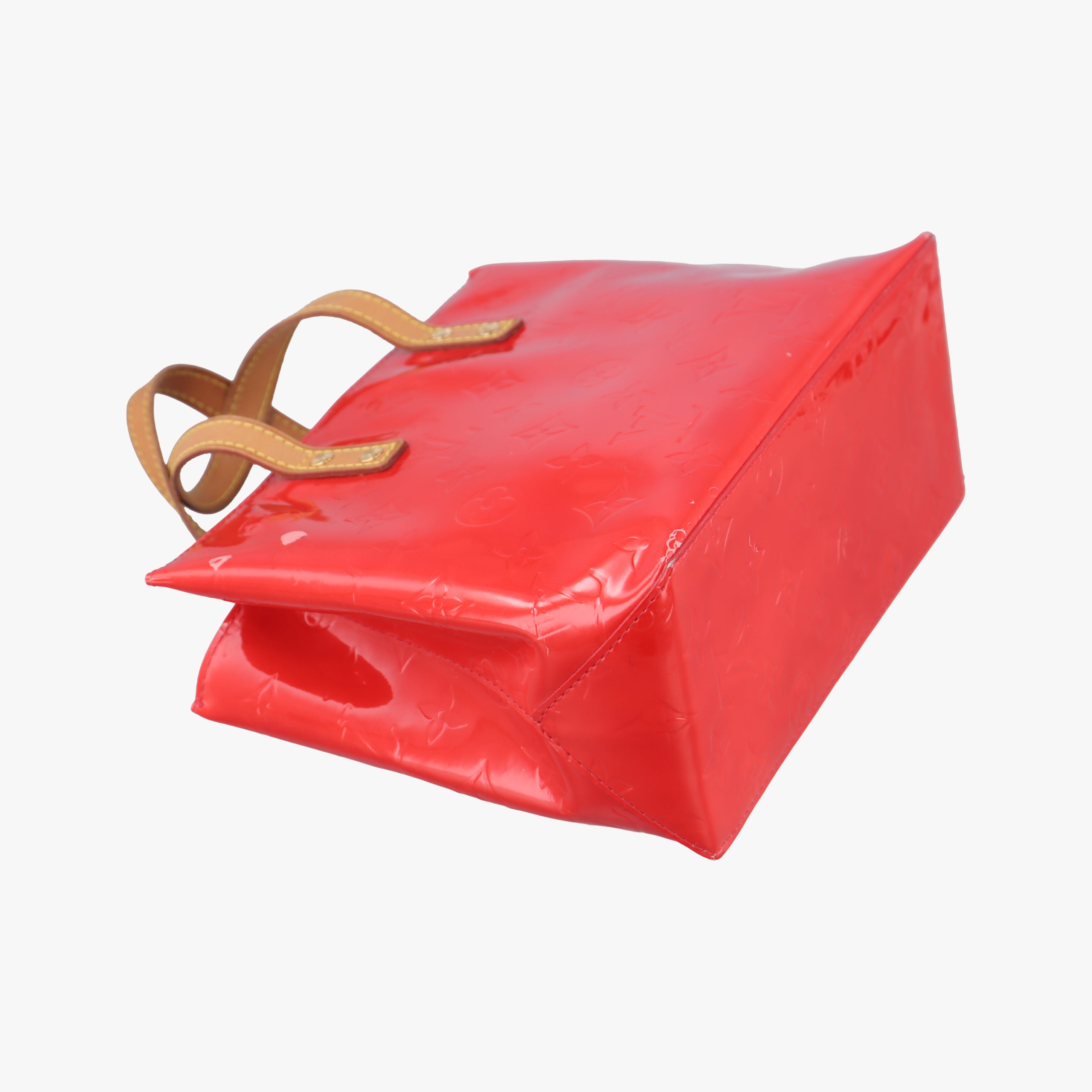 Pre-owned Louis Vuitton Lead PM Rouge Vernis M91088 handbag | stylenewstar
