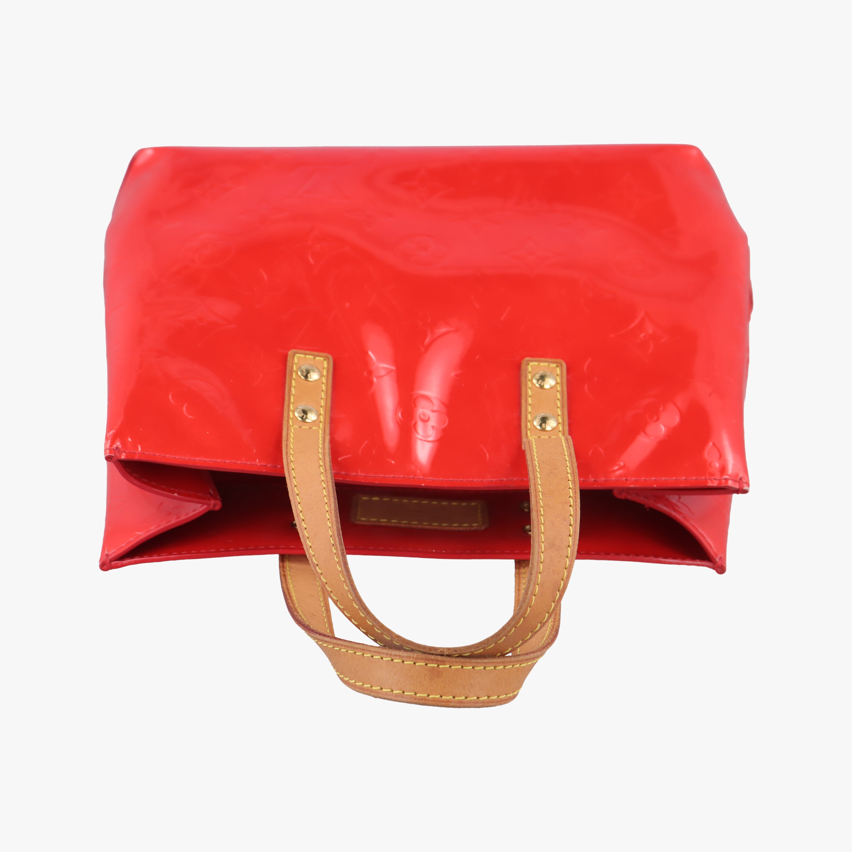 Pre-owned Louis Vuitton Lead PM Rouge Vernis M91088 handbag | stylenewstar