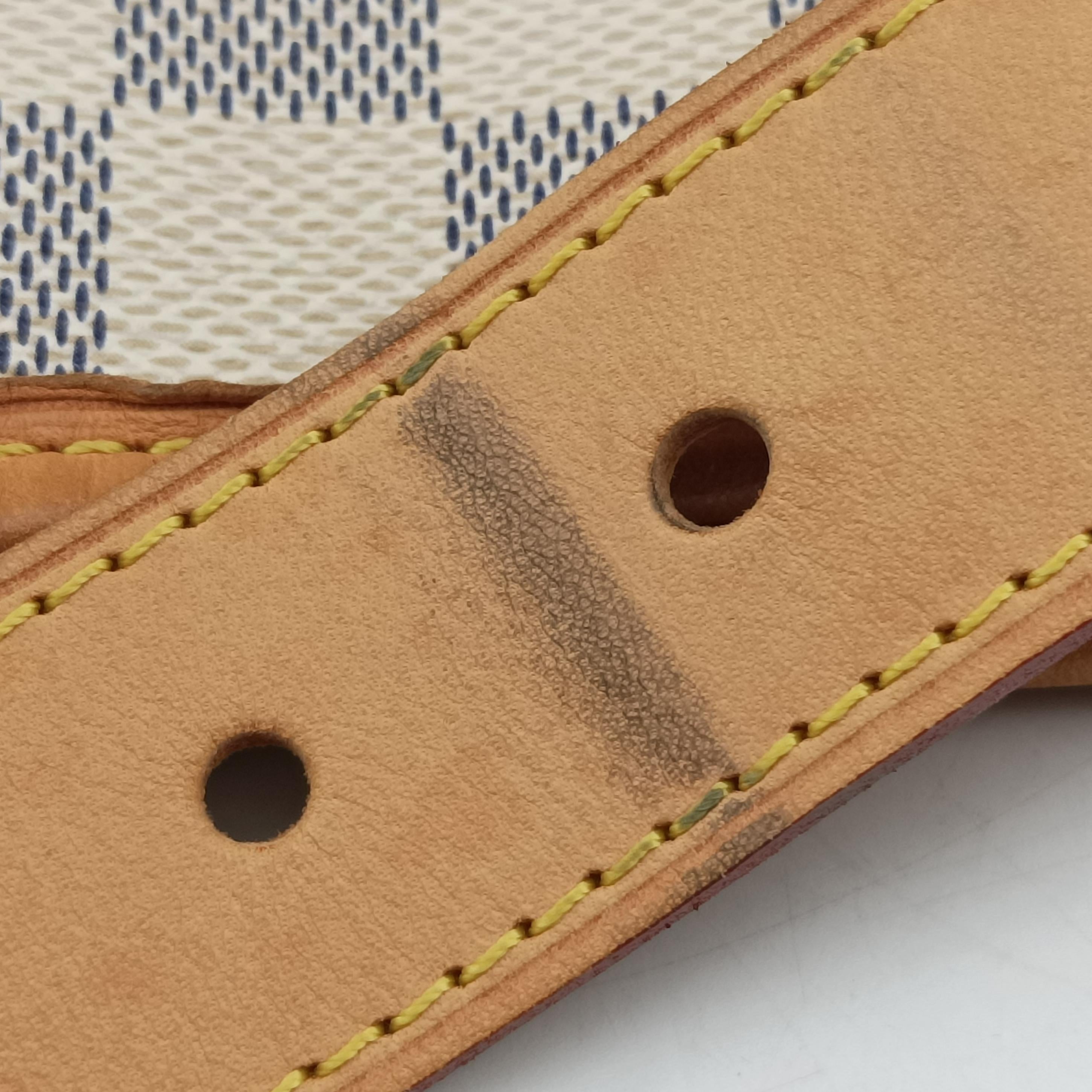 Secondhand Louis Vuitton GALLIERA PM AZUR Damier Canvas N55215 shoulderbag | stylenewstar
