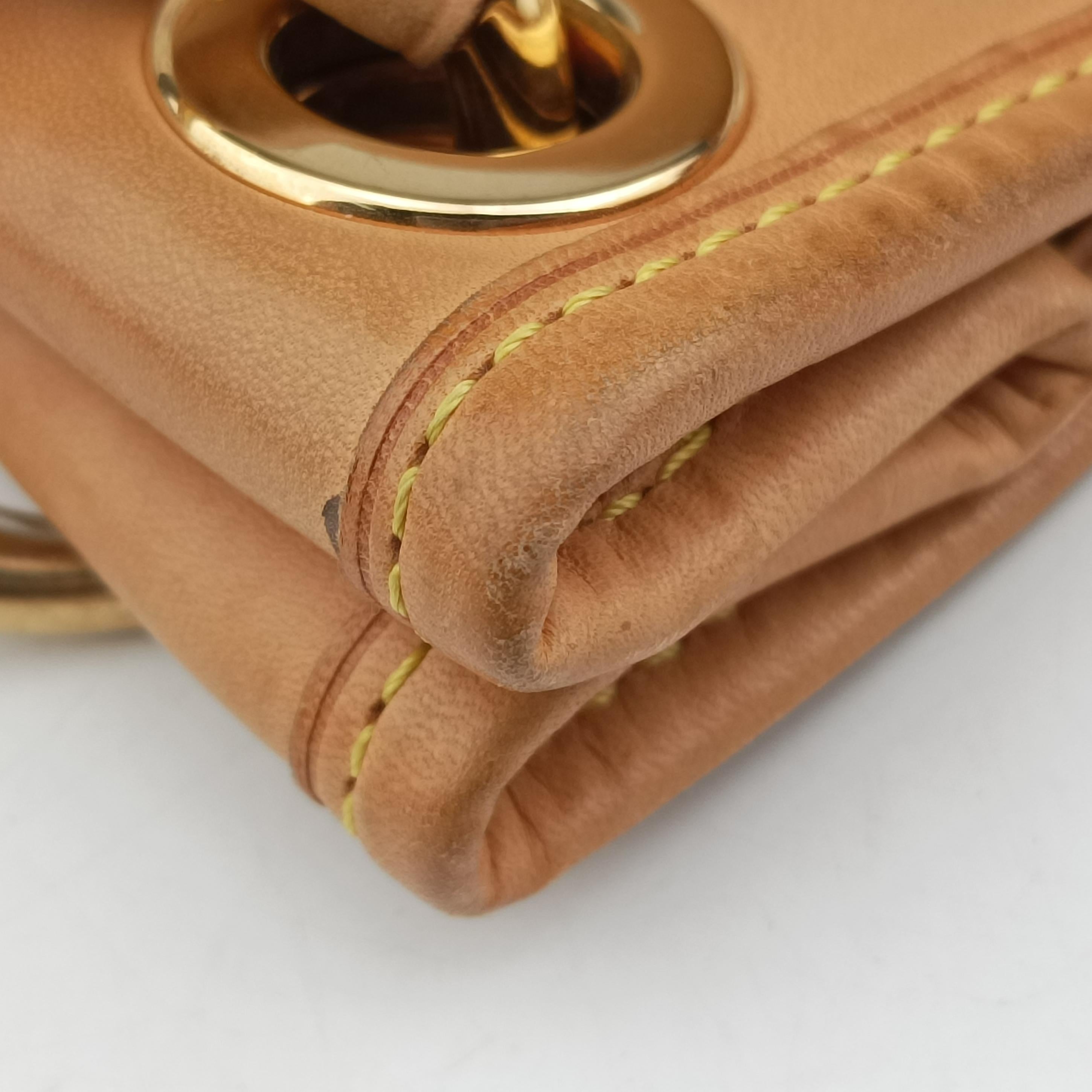 Secondhand Louis Vuitton GALLIERA PM AZUR Damier Canvas N55215 shoulderbag | stylenewstar