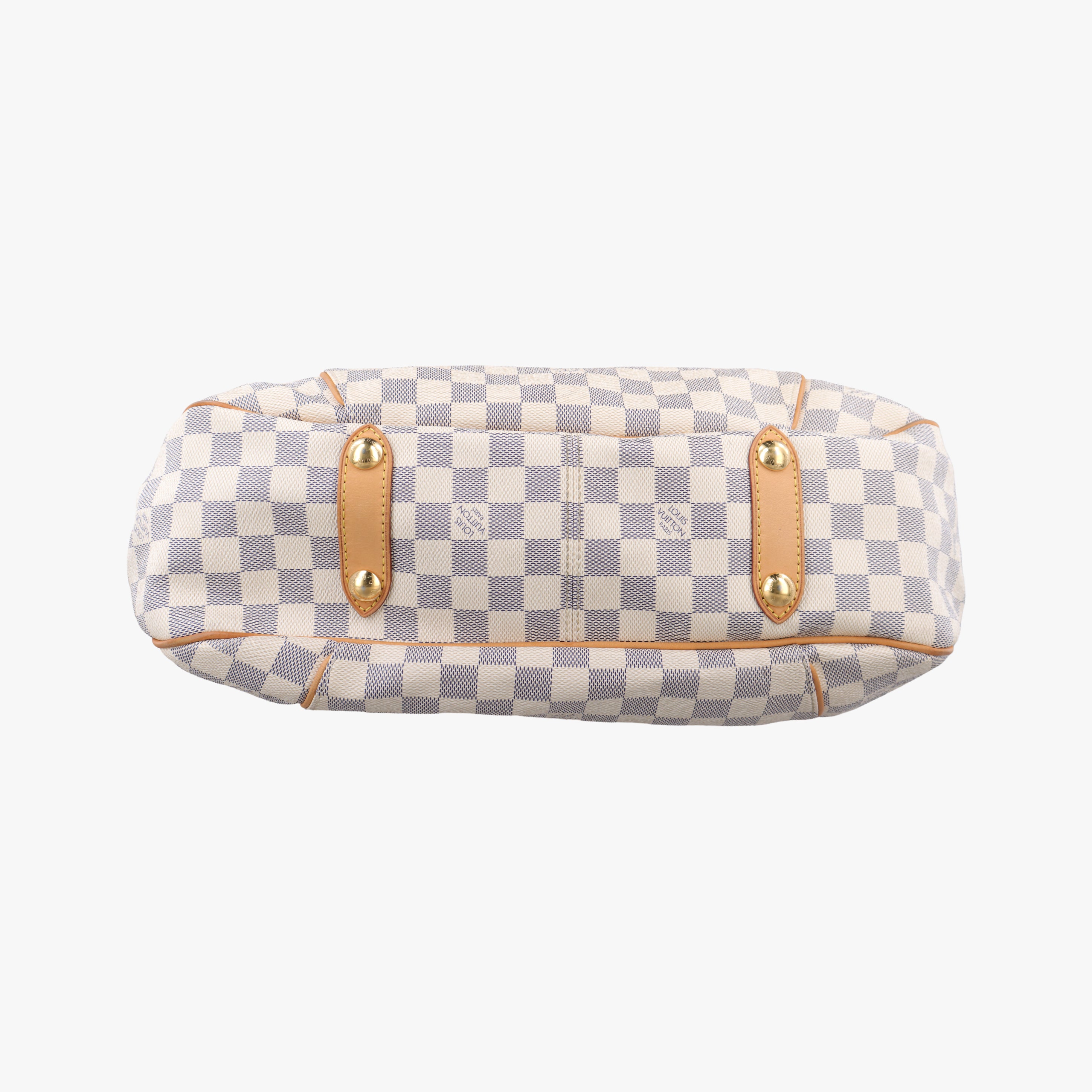 Secondhand Louis Vuitton GALLIERA PM AZUR Damier Canvas N55215 shoulderbag | stylenewstar